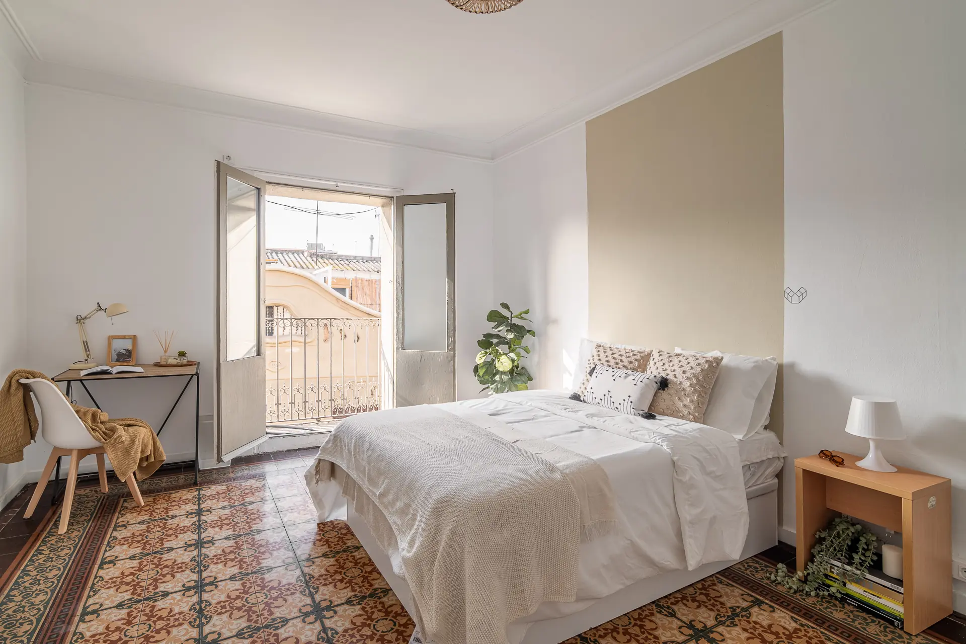 Habitación doble en Gòtic
