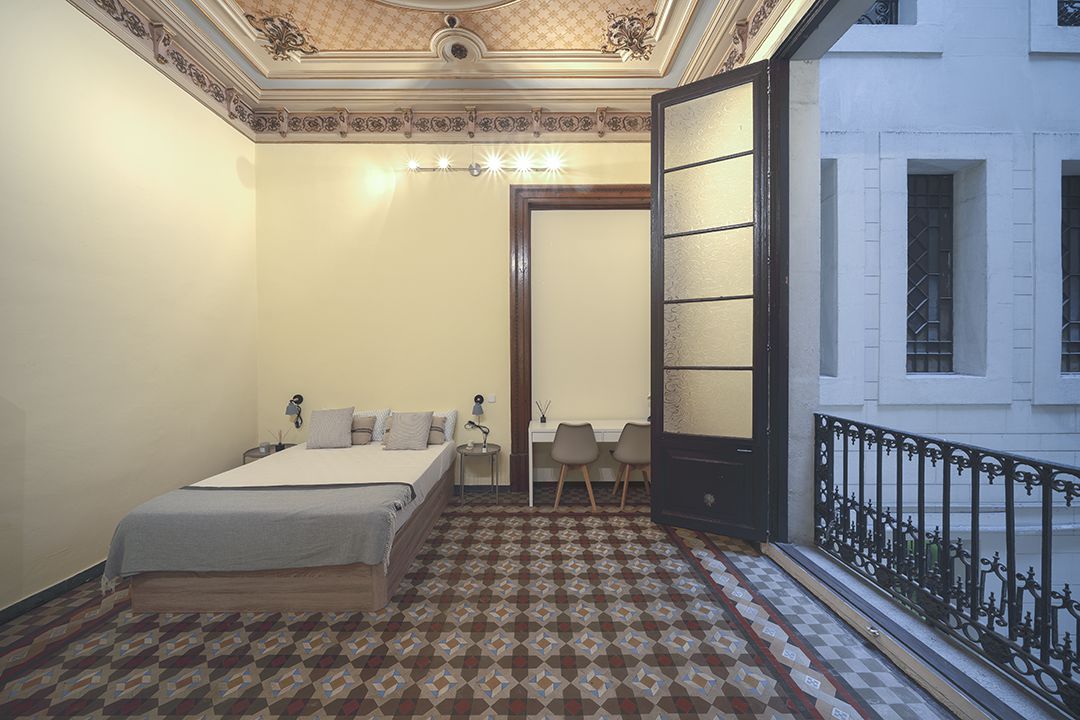Habitación doble en Gòtic