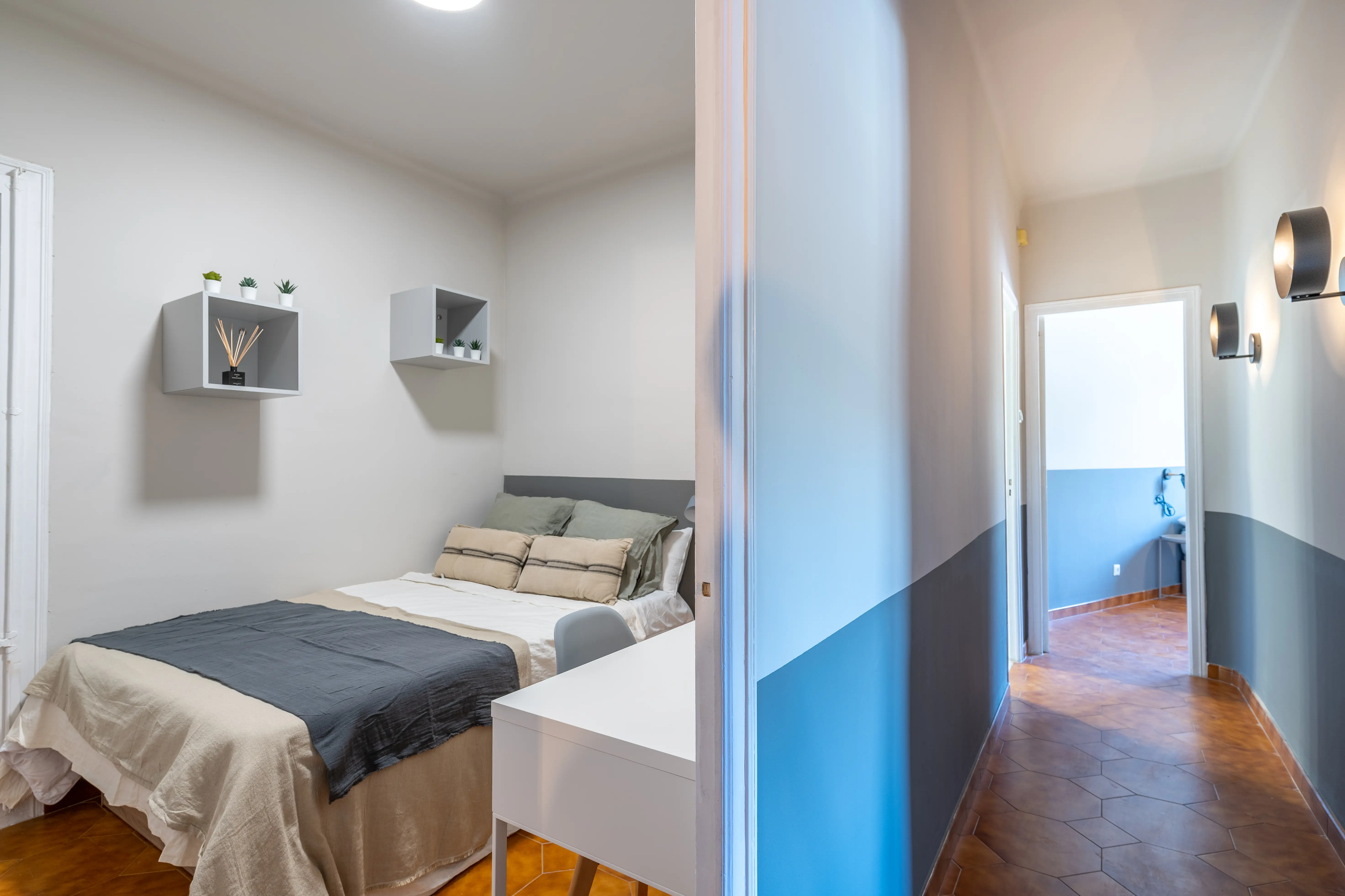 Habitación individual en Gràcia