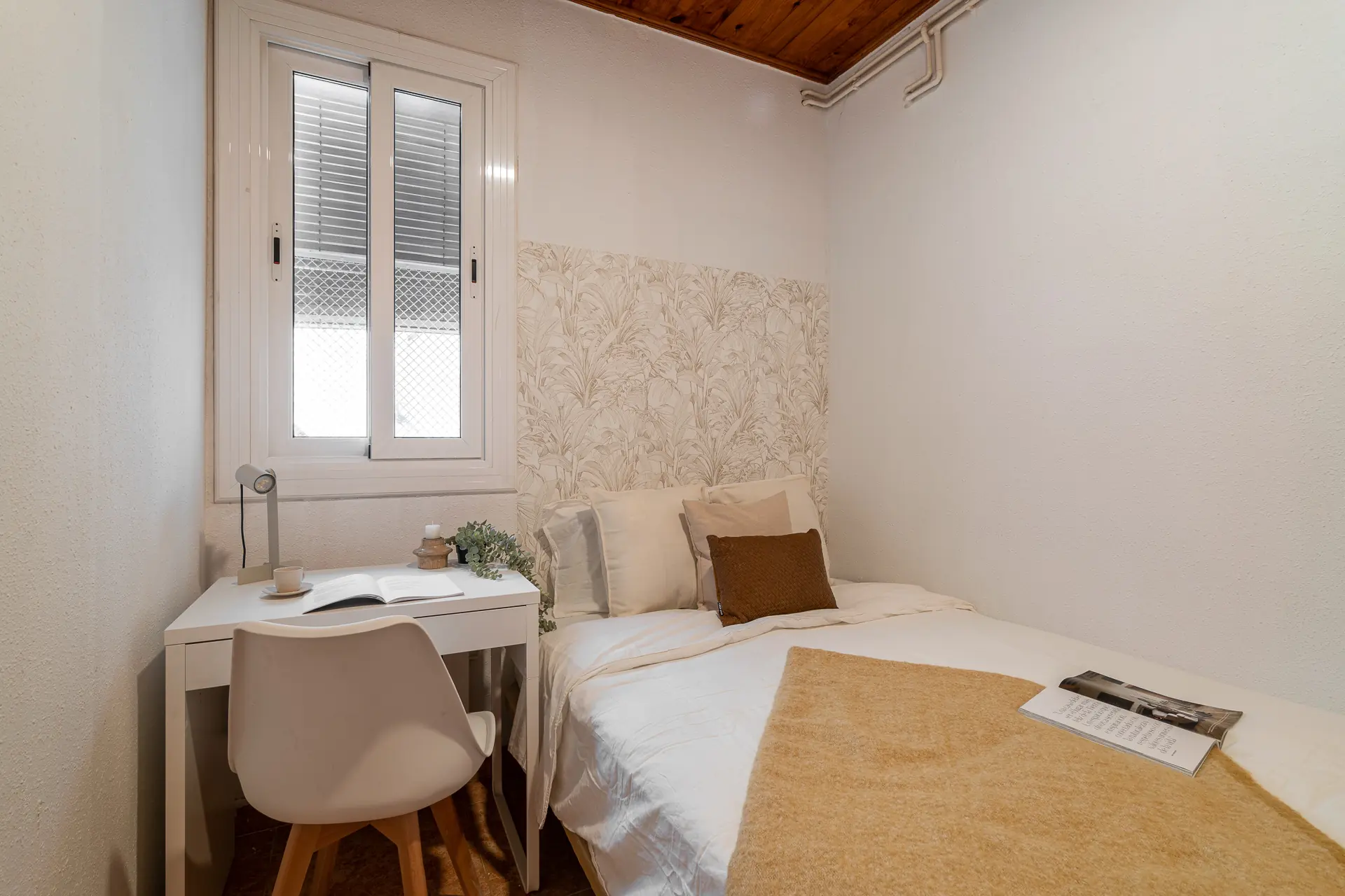 Habitación individual en La Nova Esquerra de l’Eixample