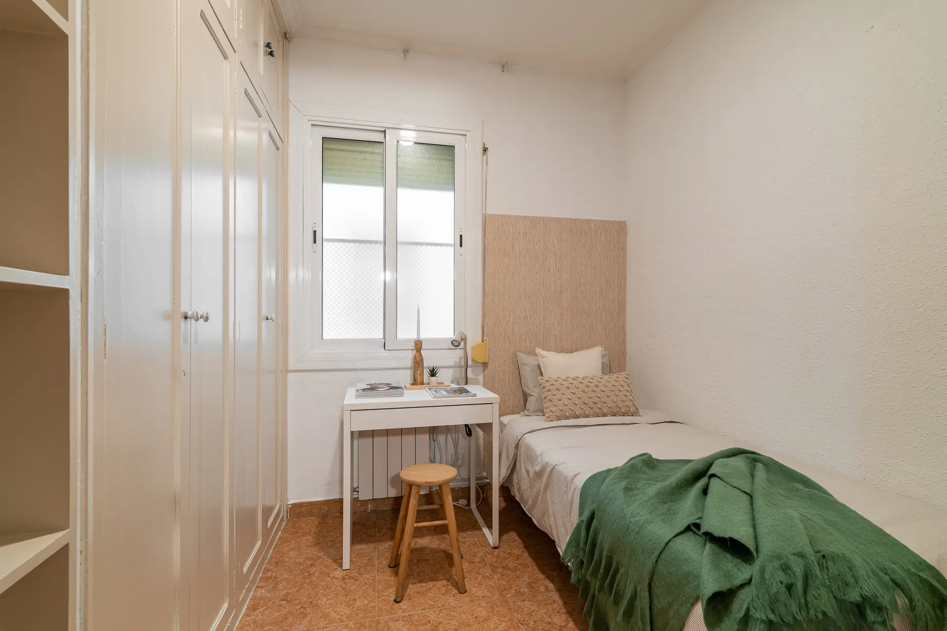 Habitación individual en La Nova Esquerra de l’Eixample