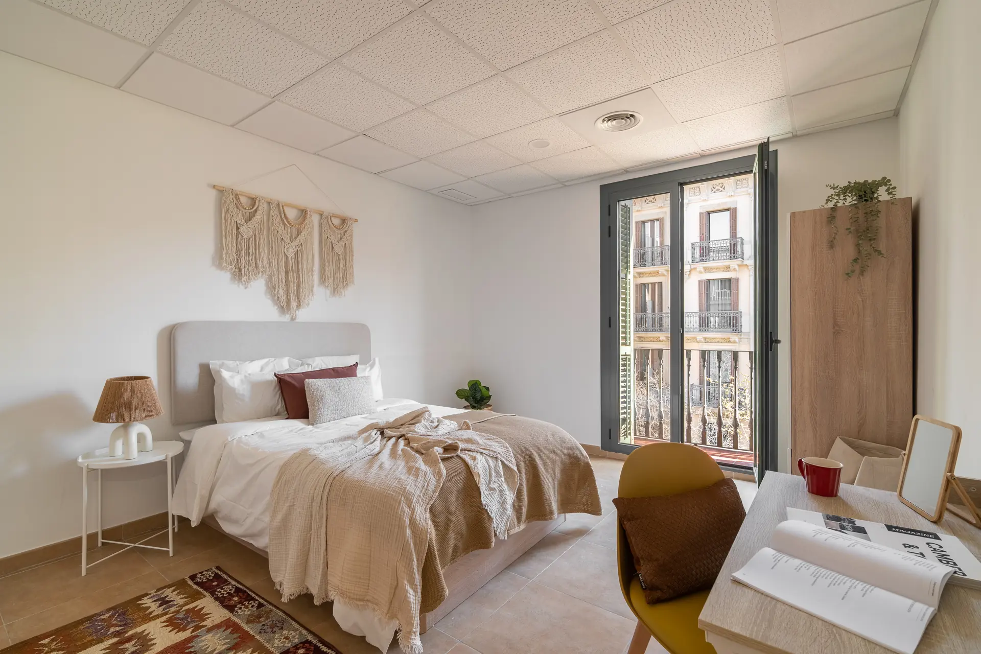 Habitación doble en Dreta de l’Eixample