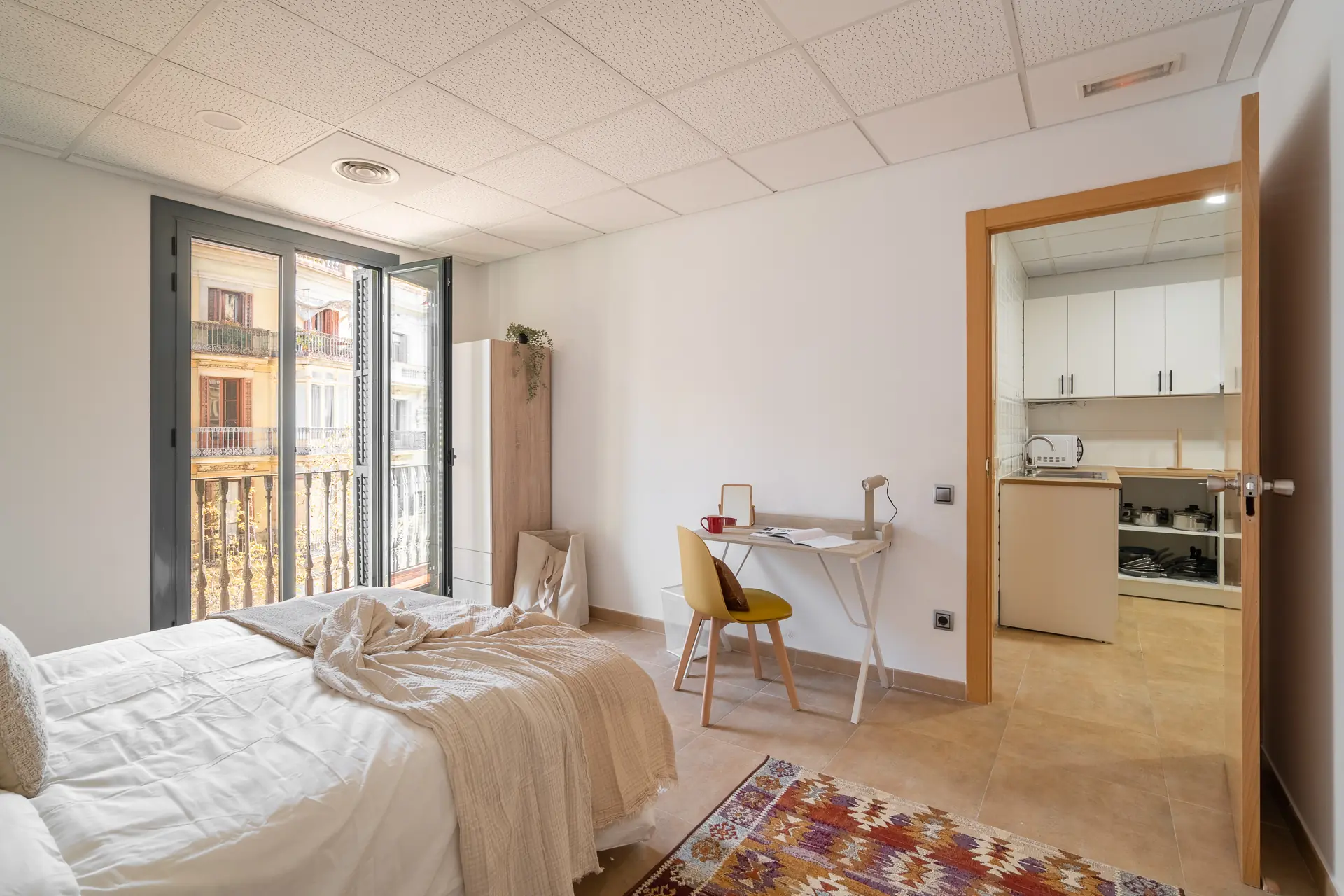 Habitación doble en Dreta de l’Eixample