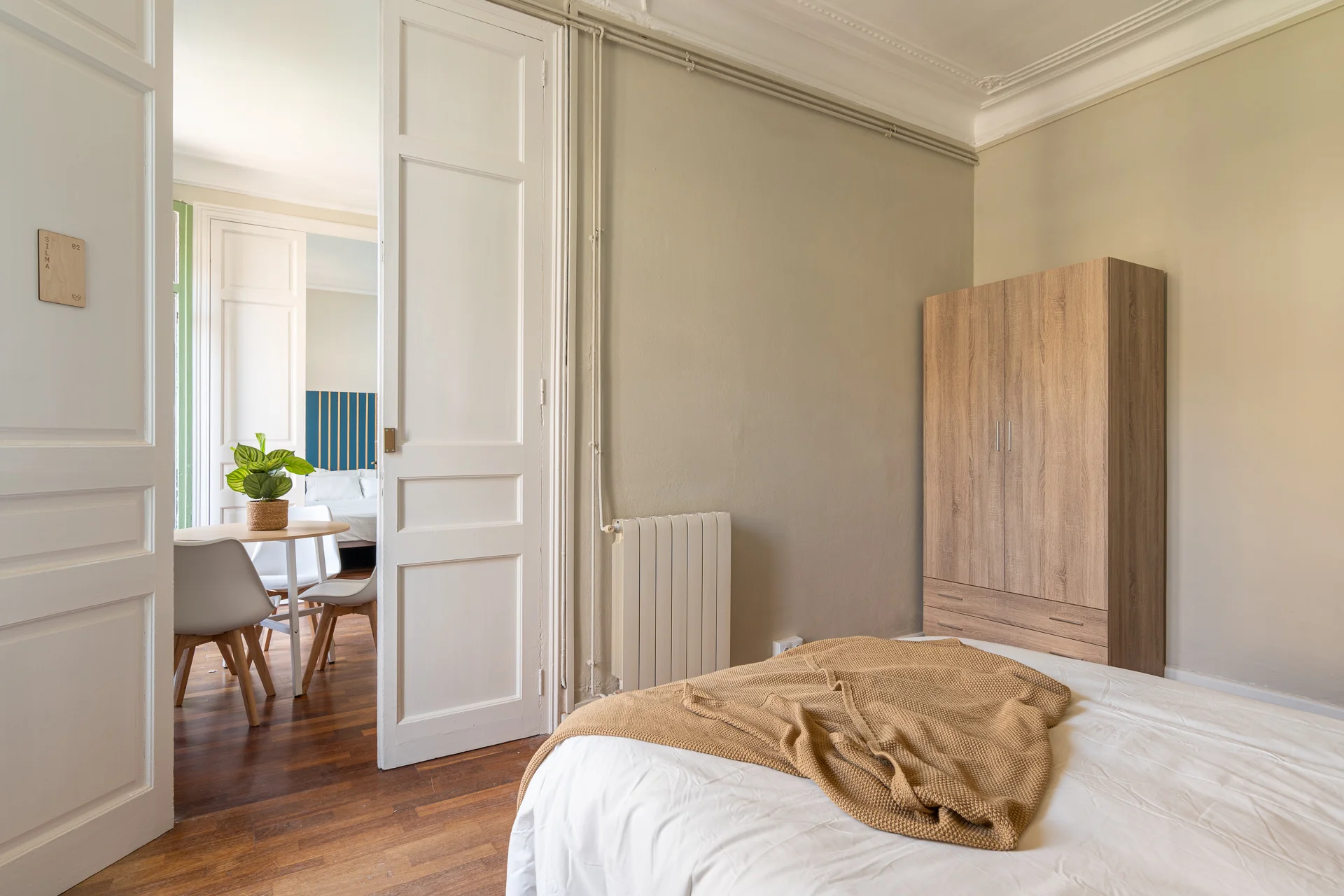 Habitación doble en Dreta de l’Eixample