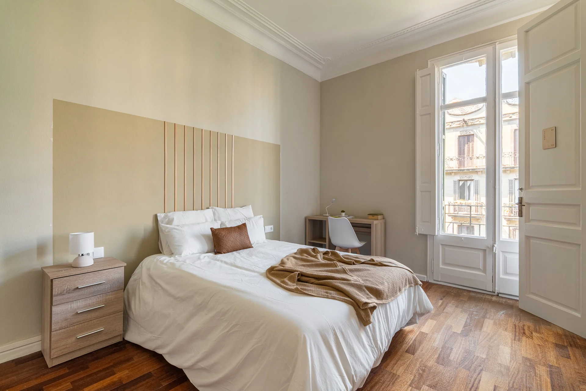 Habitación doble en Dreta de l’Eixample