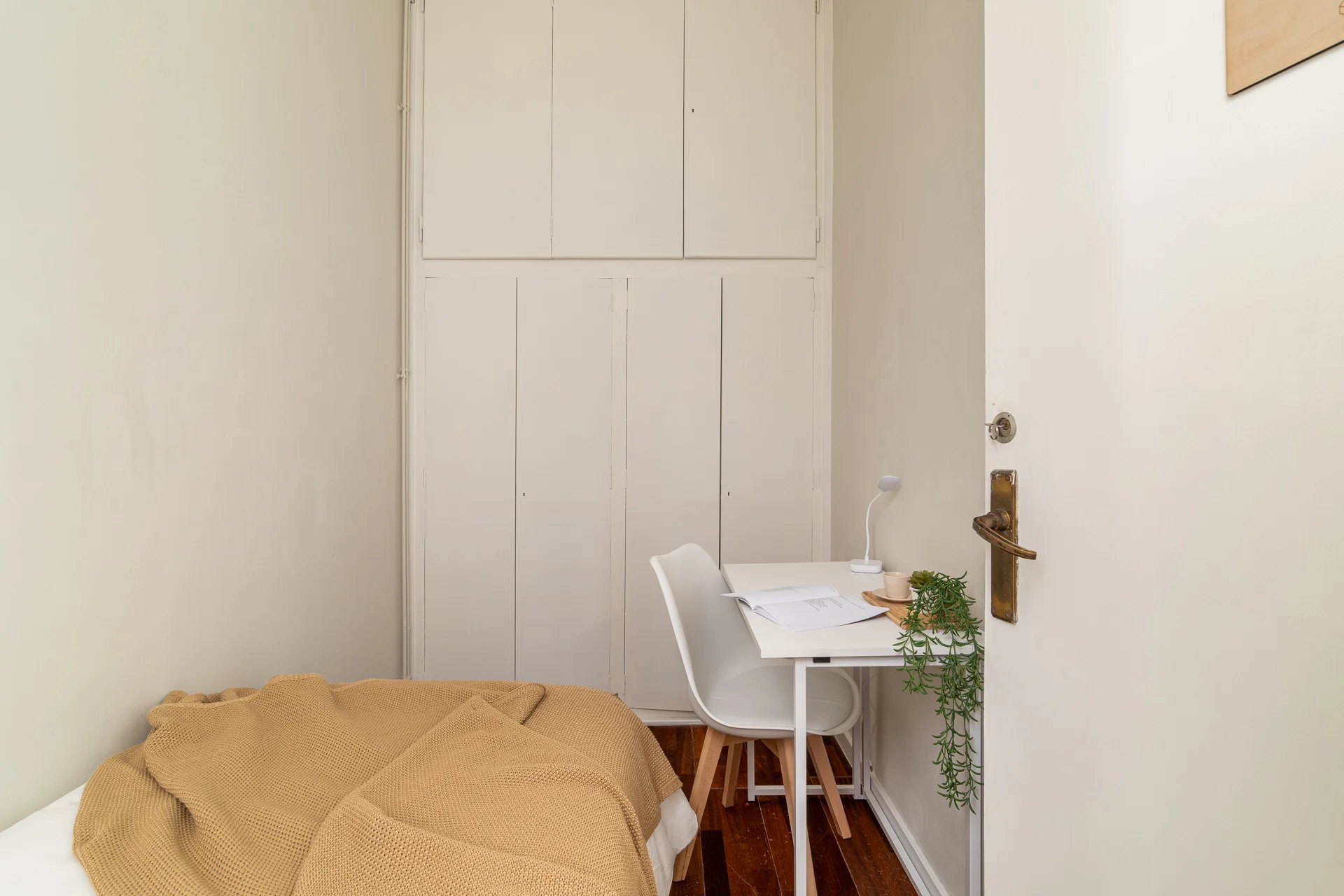 Habitación individual en Dreta de l’Eixample