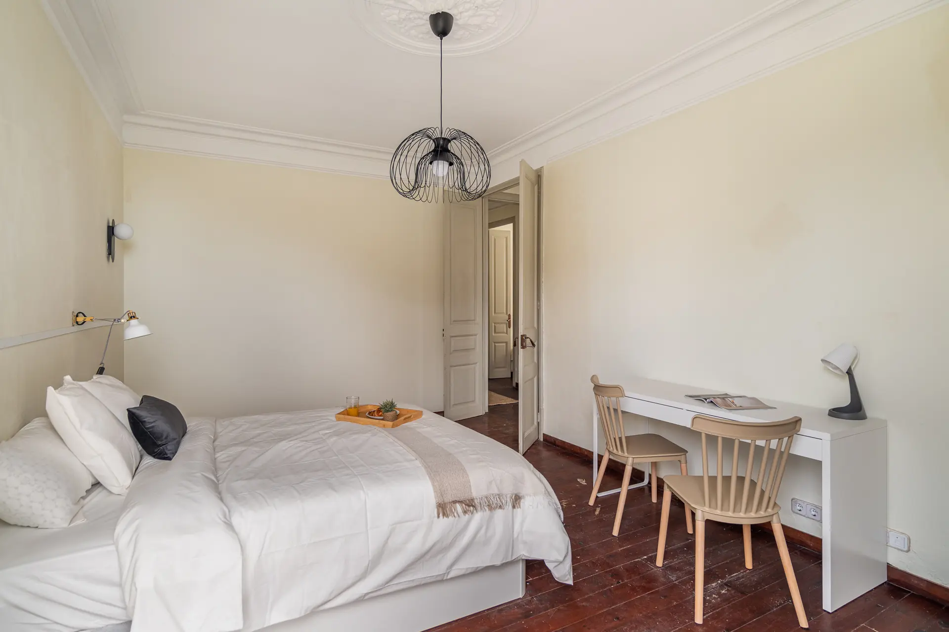 Habitación doble en Vila de Gràcia
