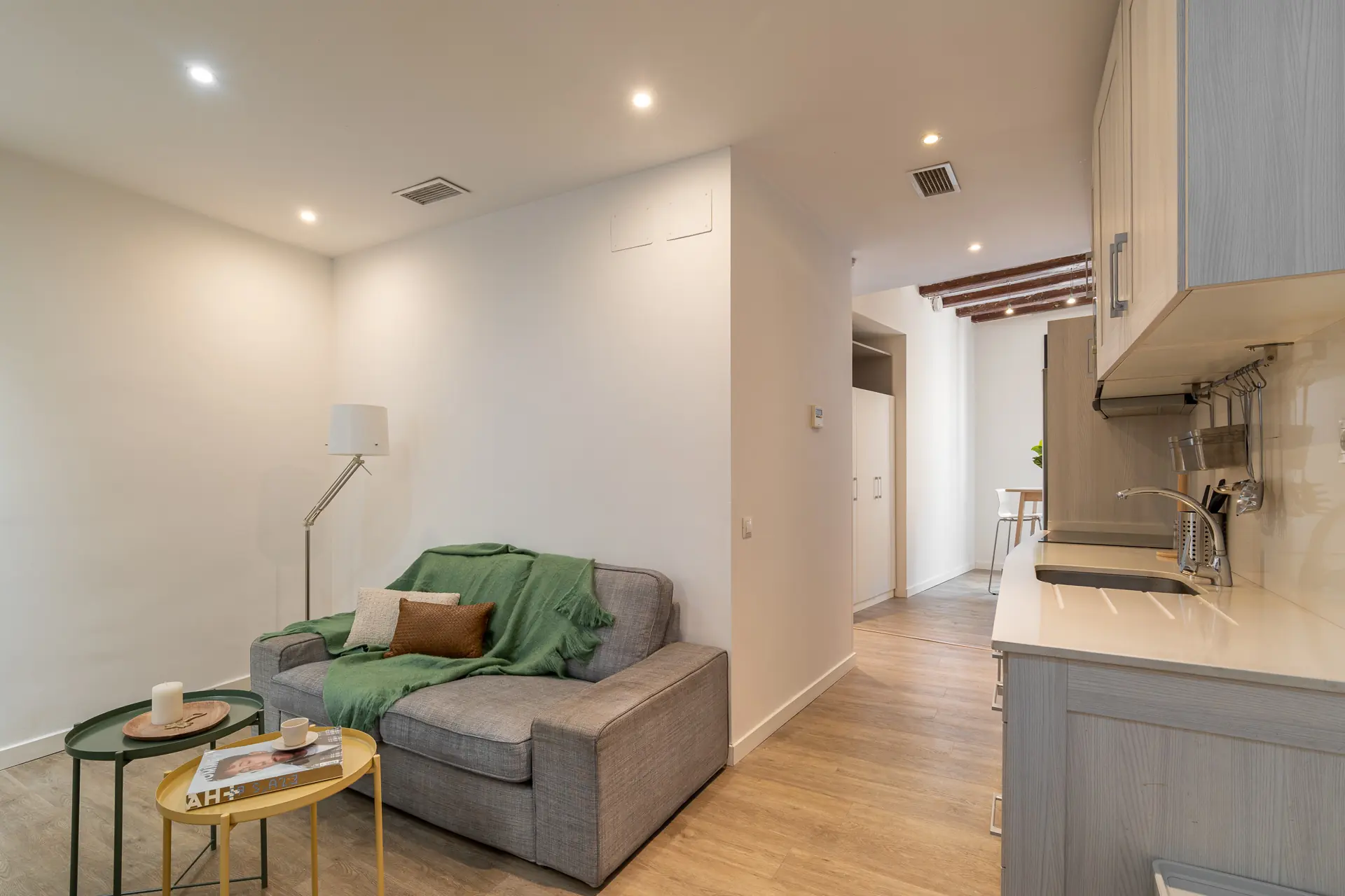 Habitación doble en El Raval