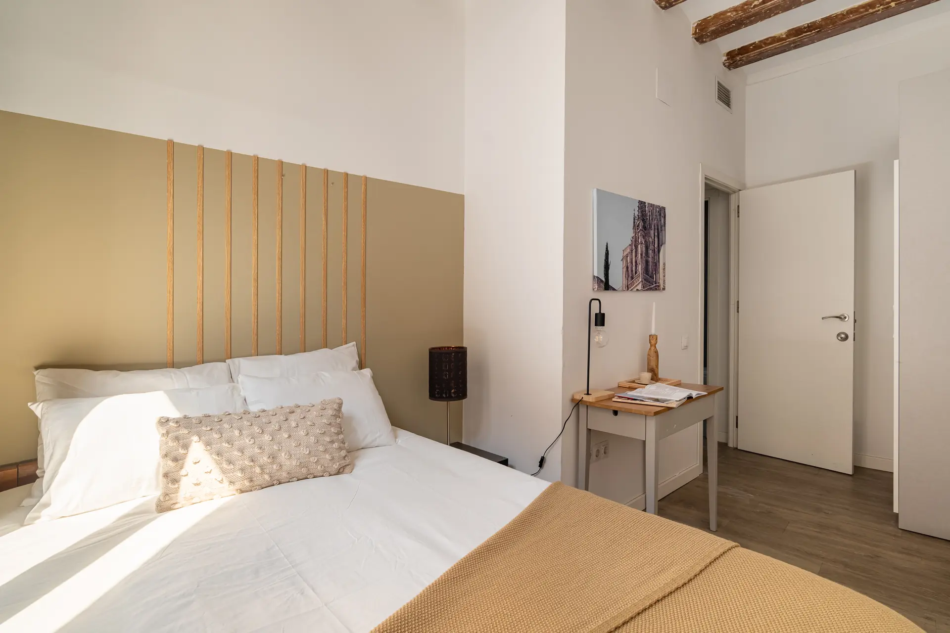 Habitación doble en El Raval