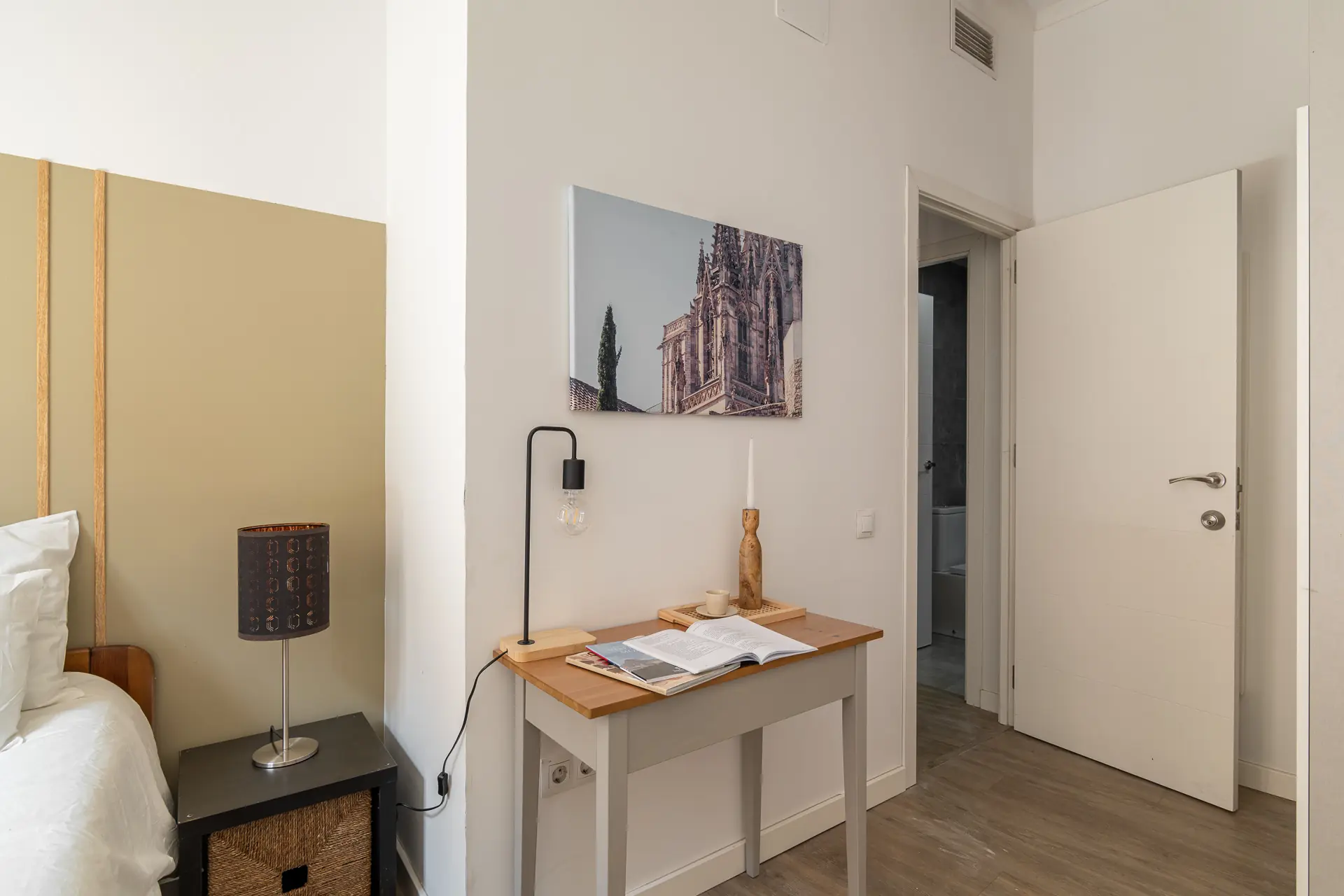 Habitación doble en El Raval