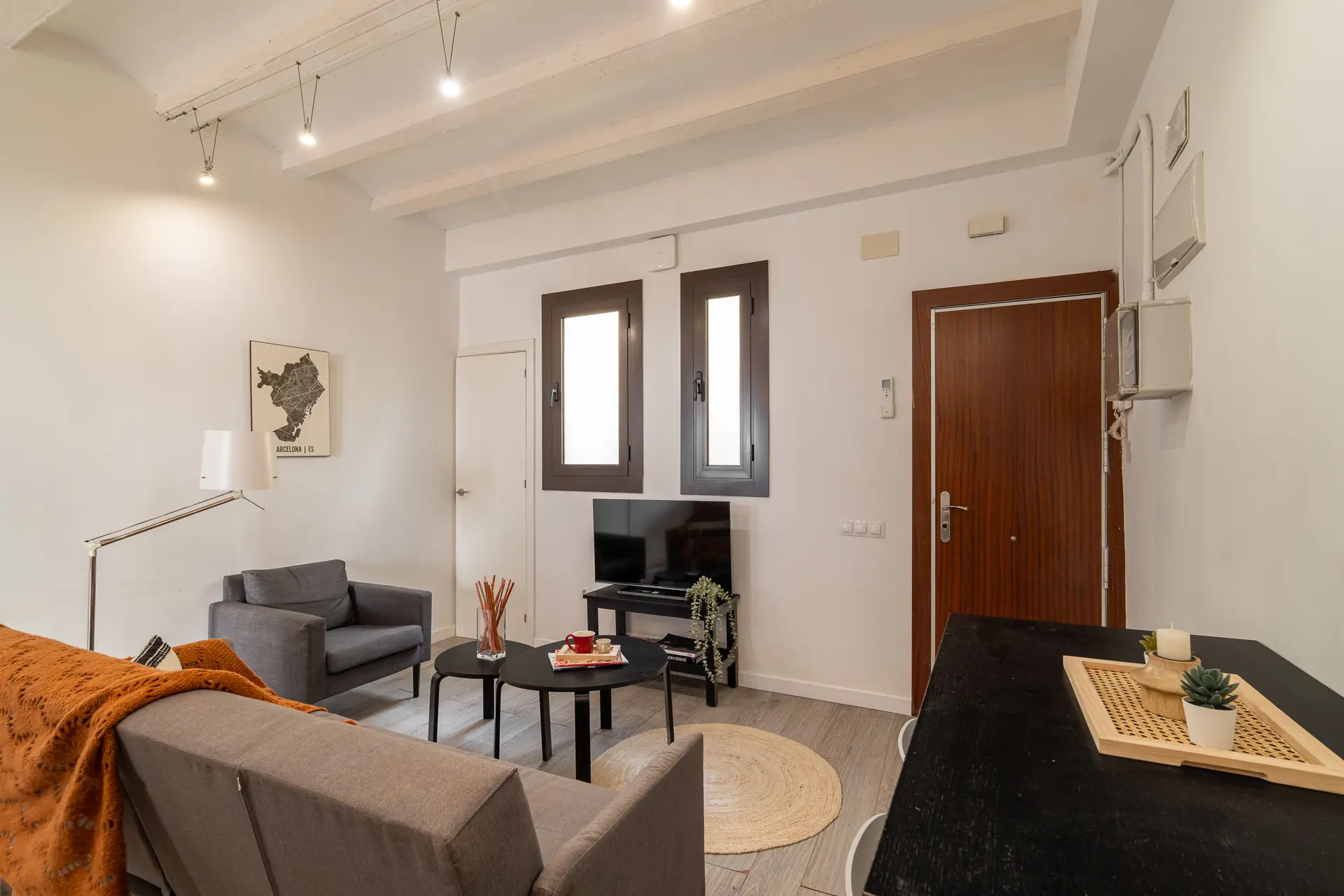 Habitación doble en El Raval
