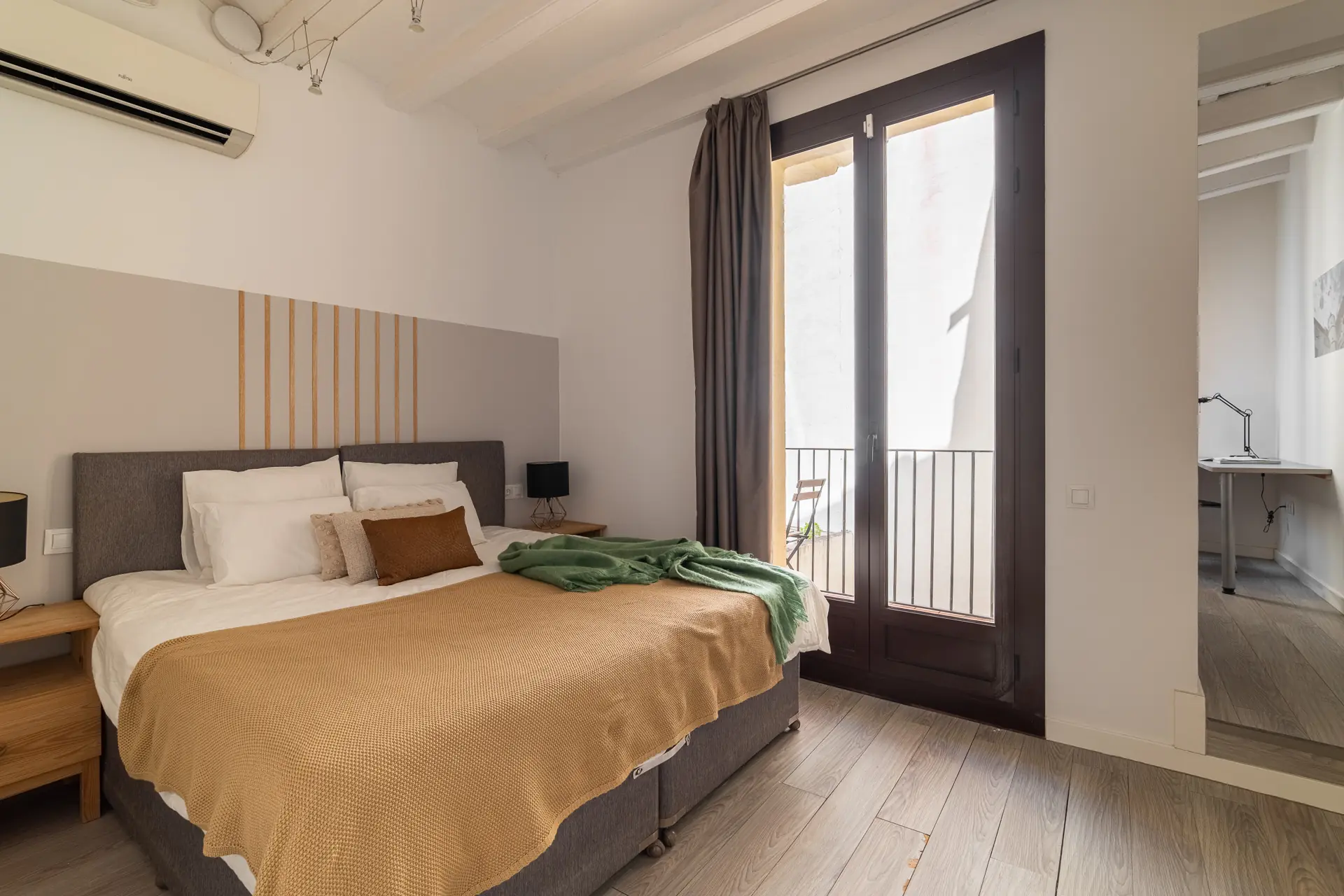 Habitación doble en El Raval