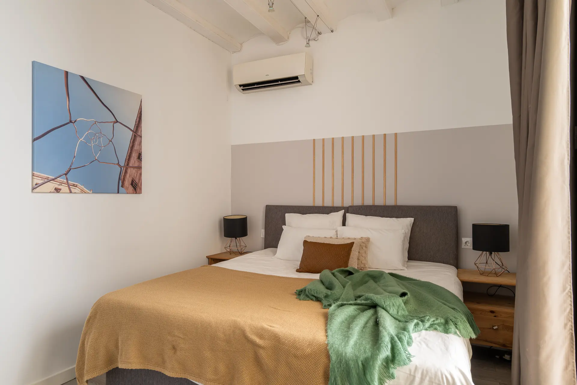Habitación doble en El Raval