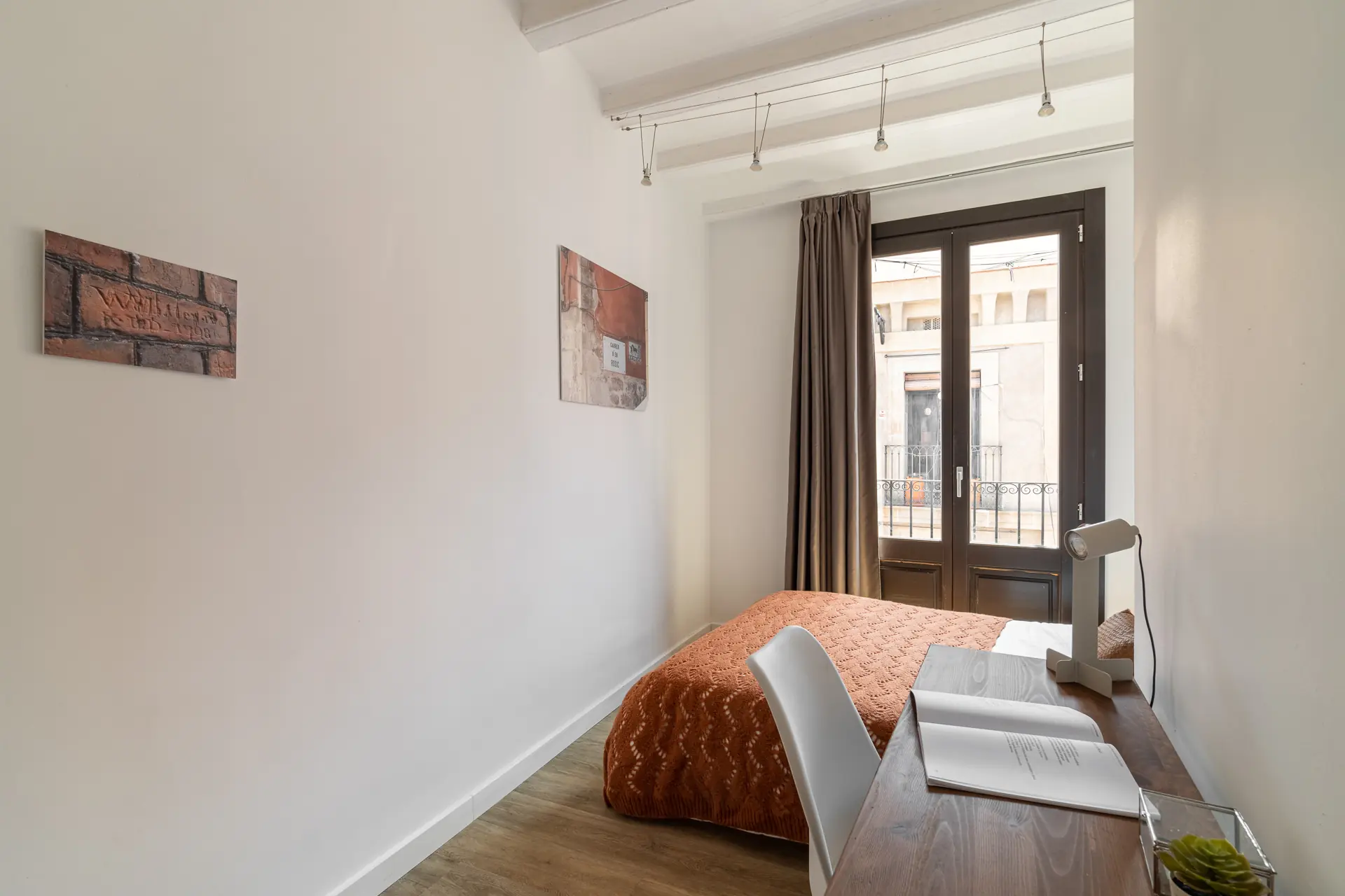 Habitación doble en El Raval