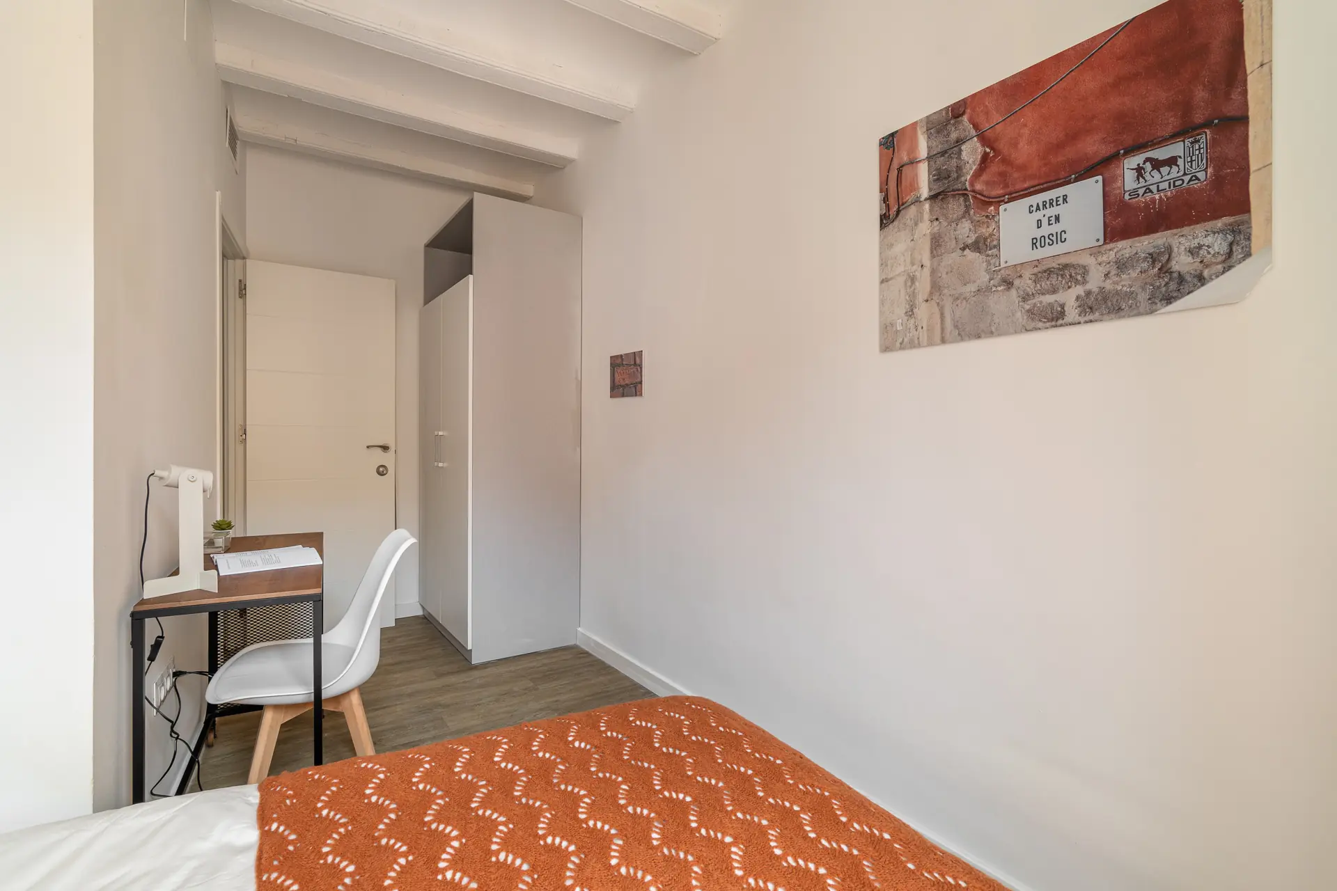 Habitación doble en El Raval