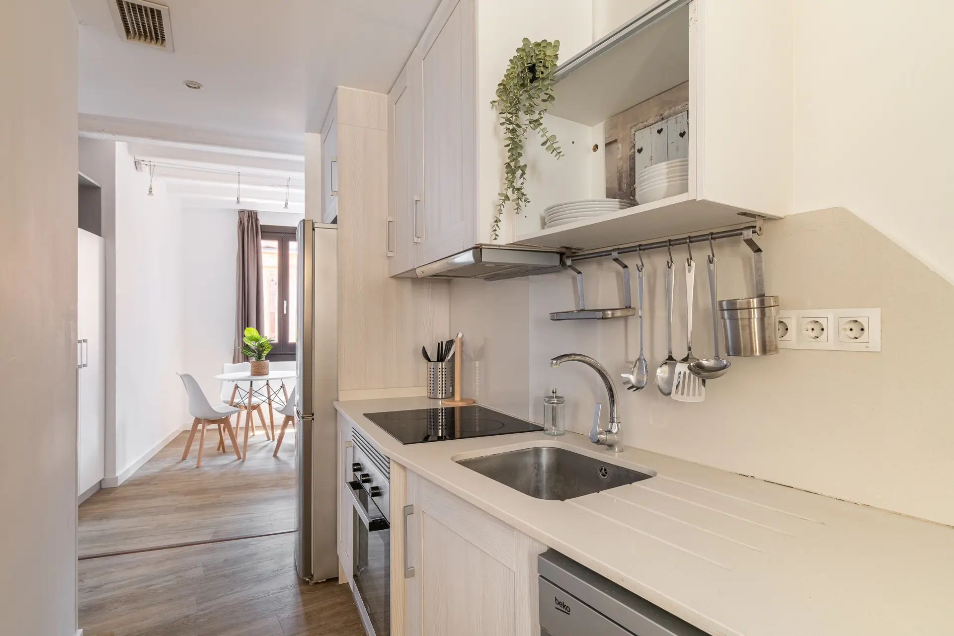 Habitación doble en El Raval