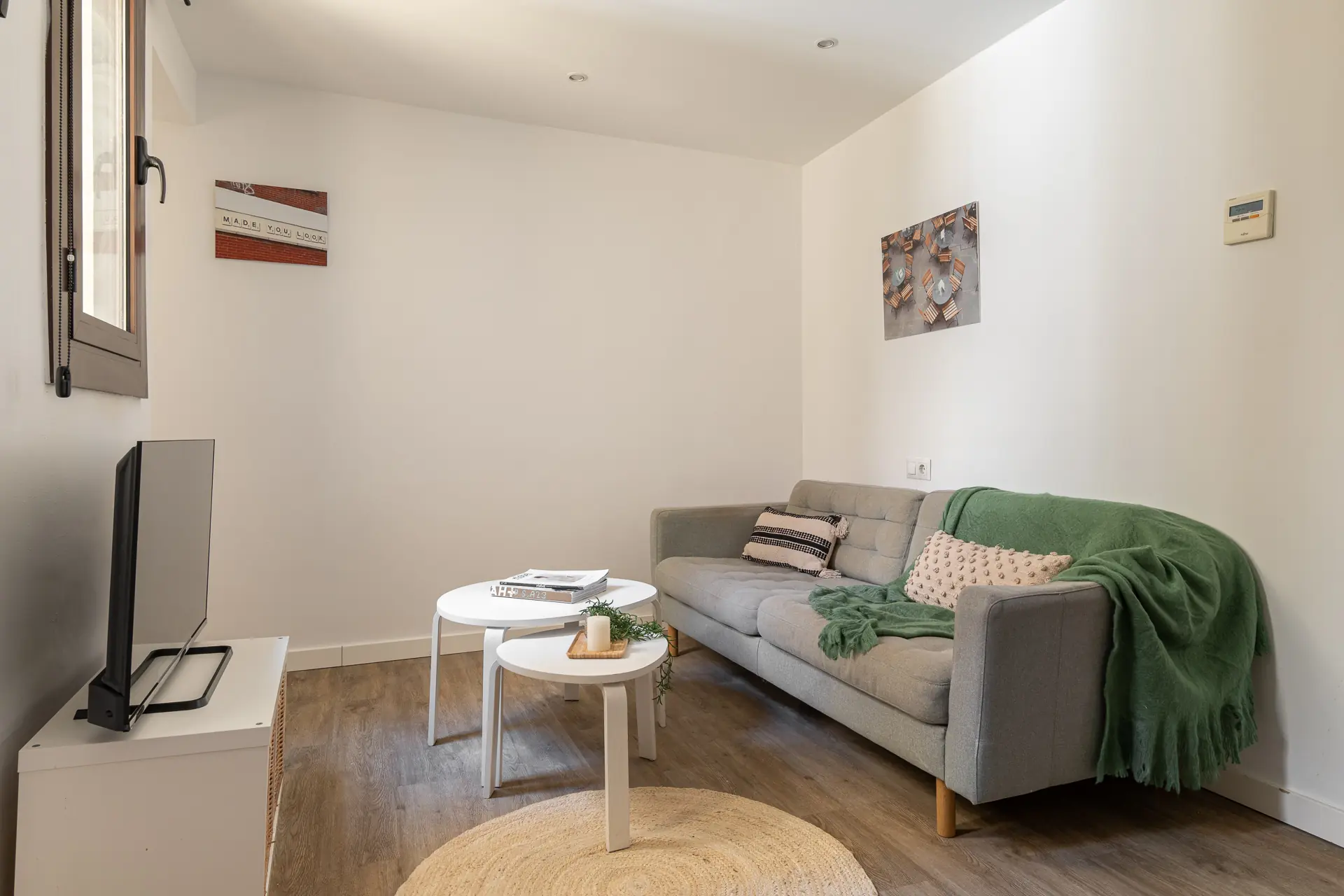 Habitación doble en El Raval