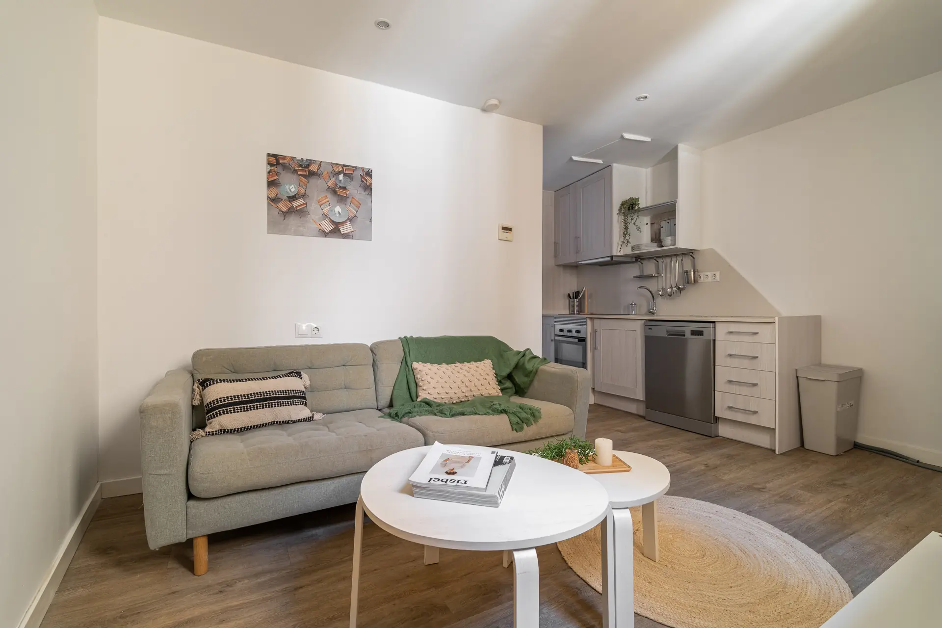 Habitación doble en El Raval