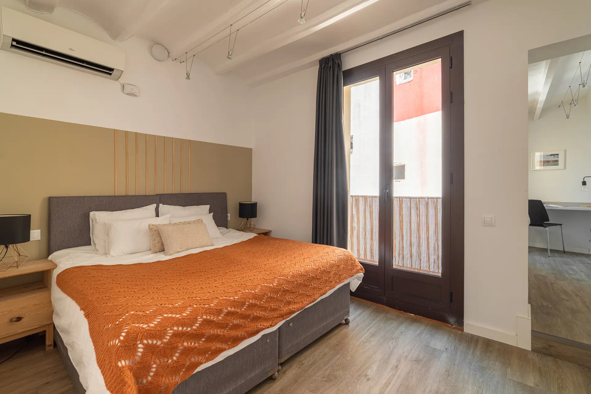 Habitación doble en El Raval