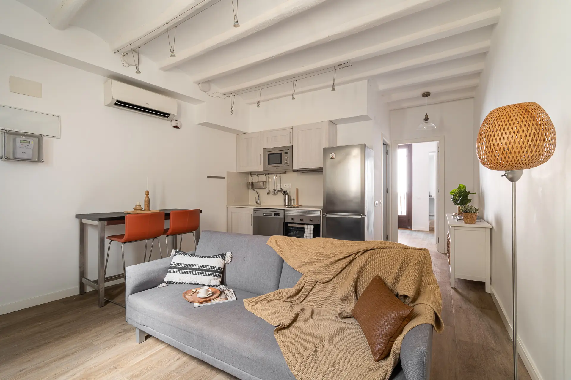 Habitación doble en El Raval