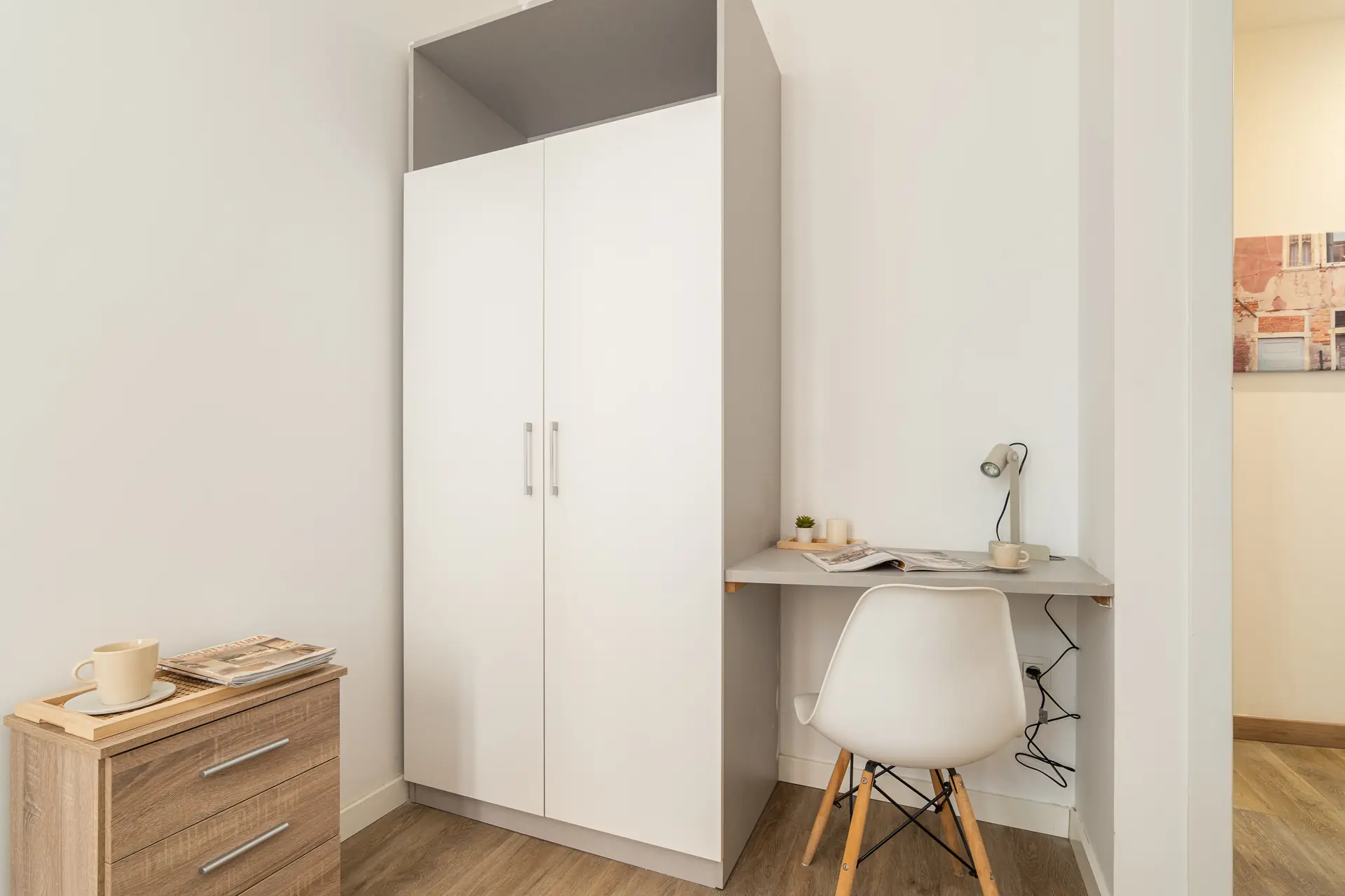 Habitación doble en El Raval