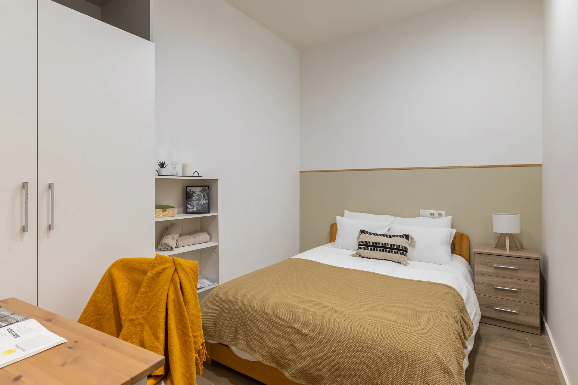 Habitación doble en El Raval