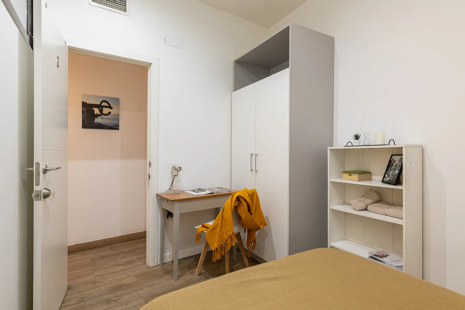 Habitación doble en El Raval
