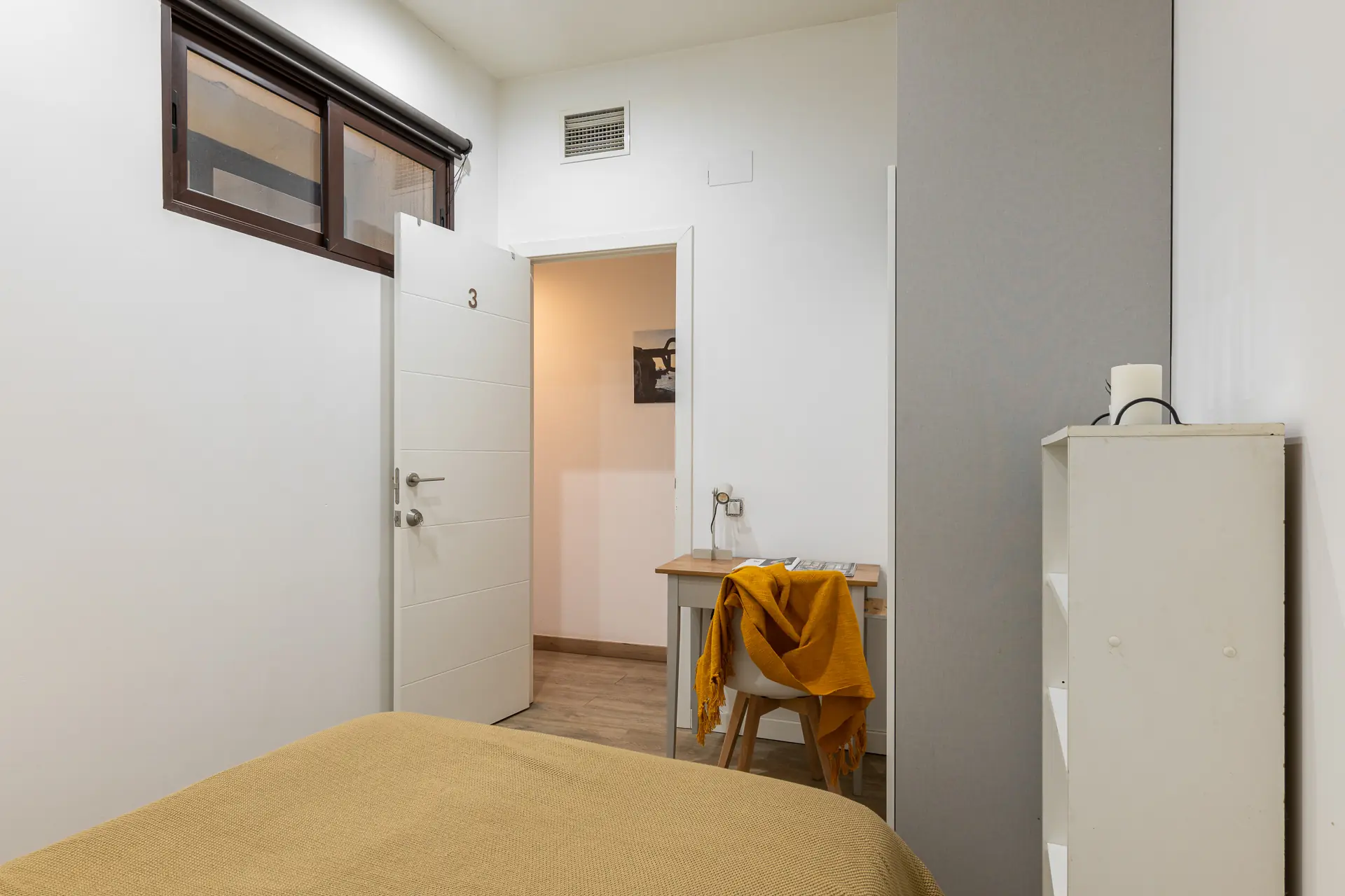 Habitación doble en El Raval