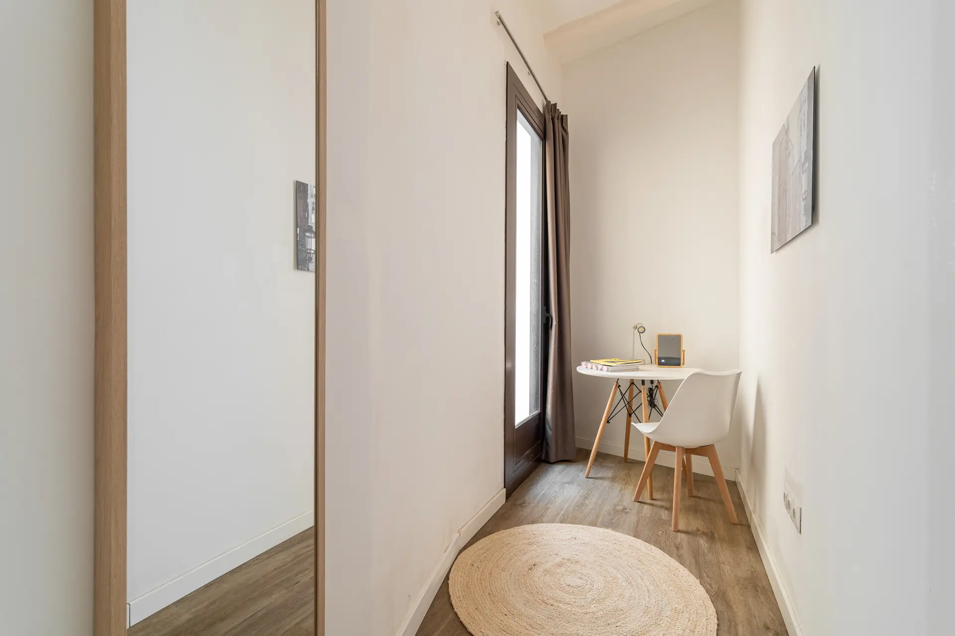 Habitación doble en El Raval