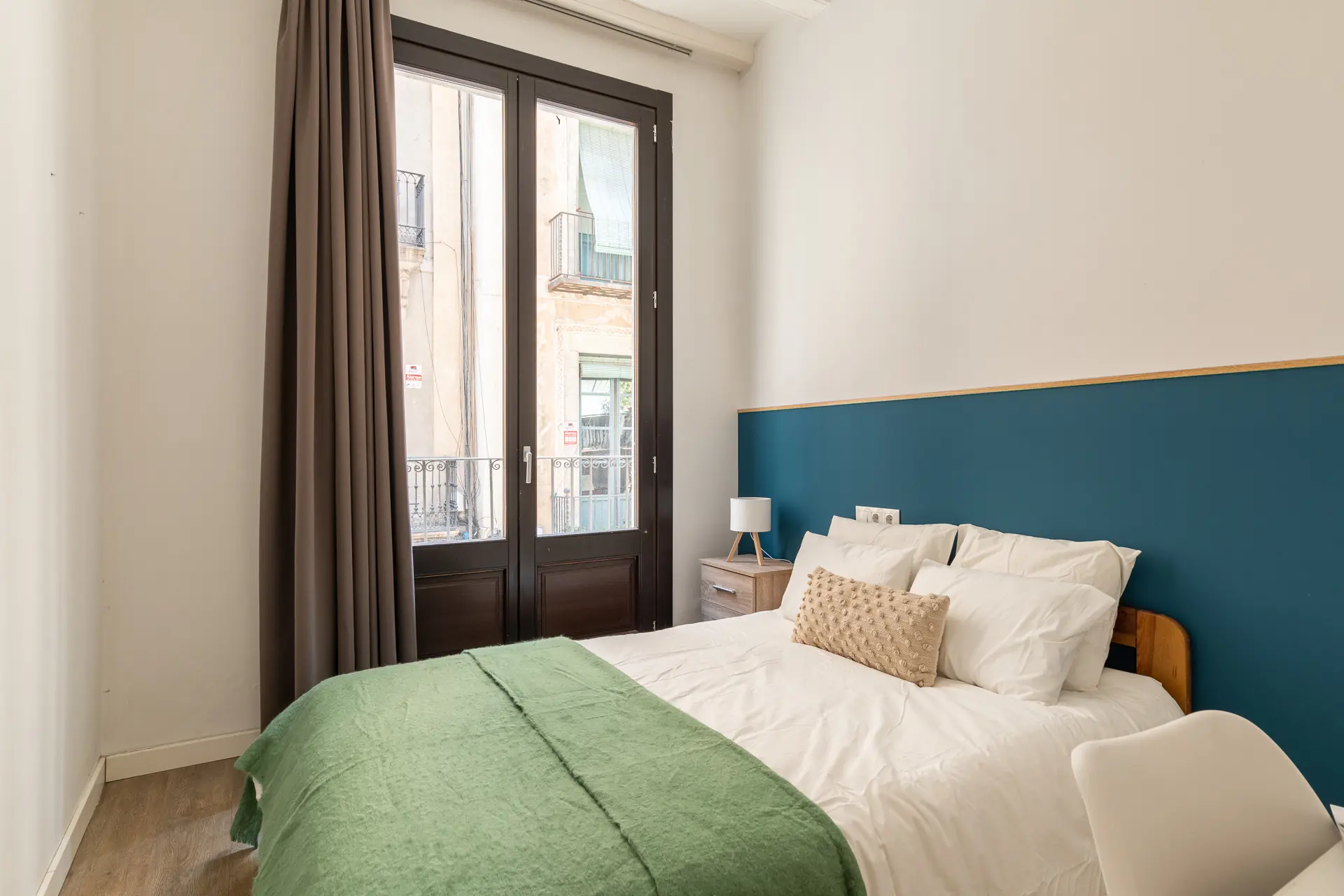 Habitación doble en El Raval