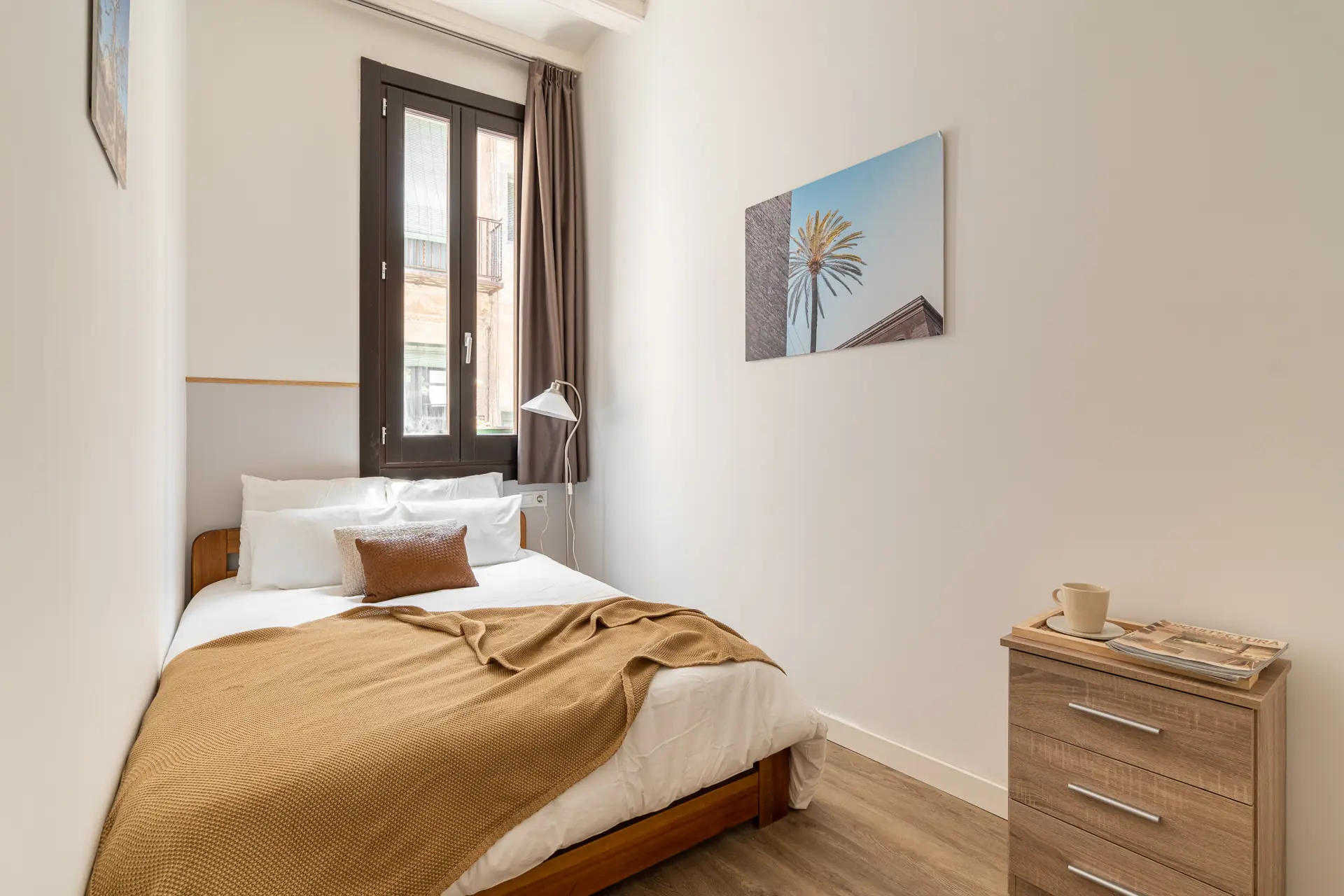 Habitación doble en El Raval