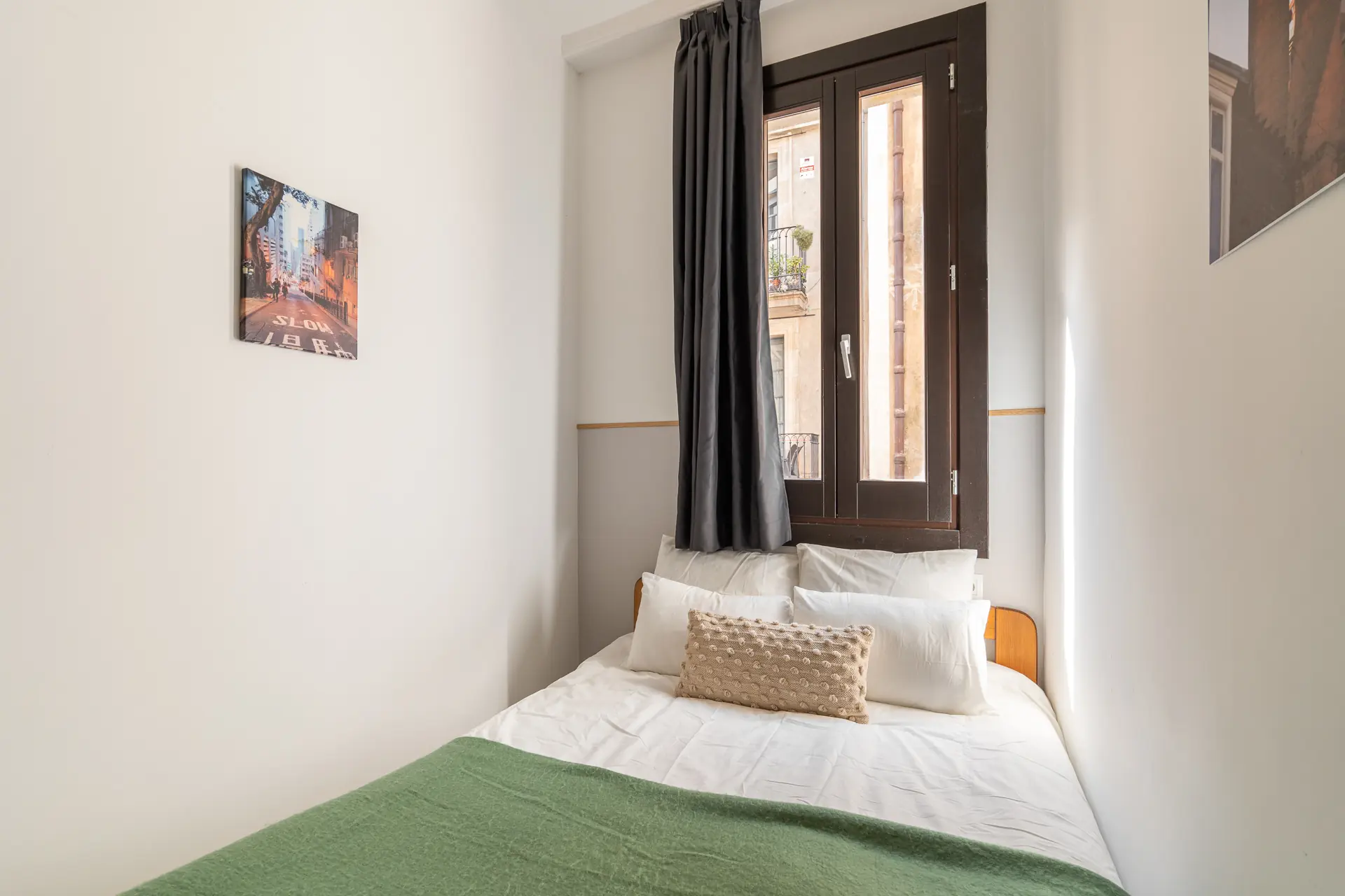 Habitación doble en El Raval