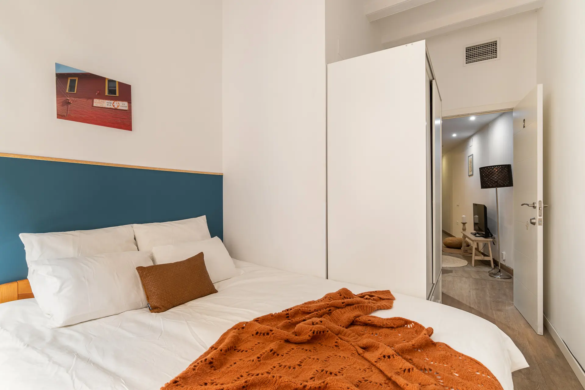 Habitación doble en El Raval