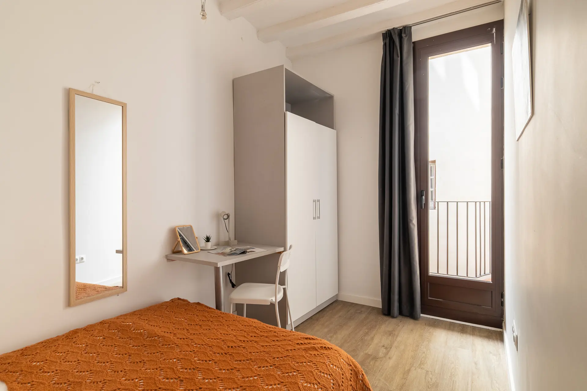 Habitación doble en El Raval