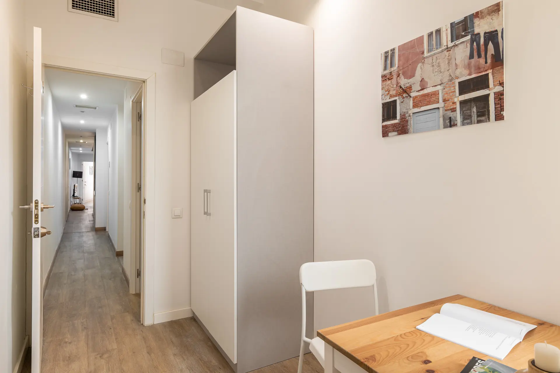 Habitación doble en El Raval