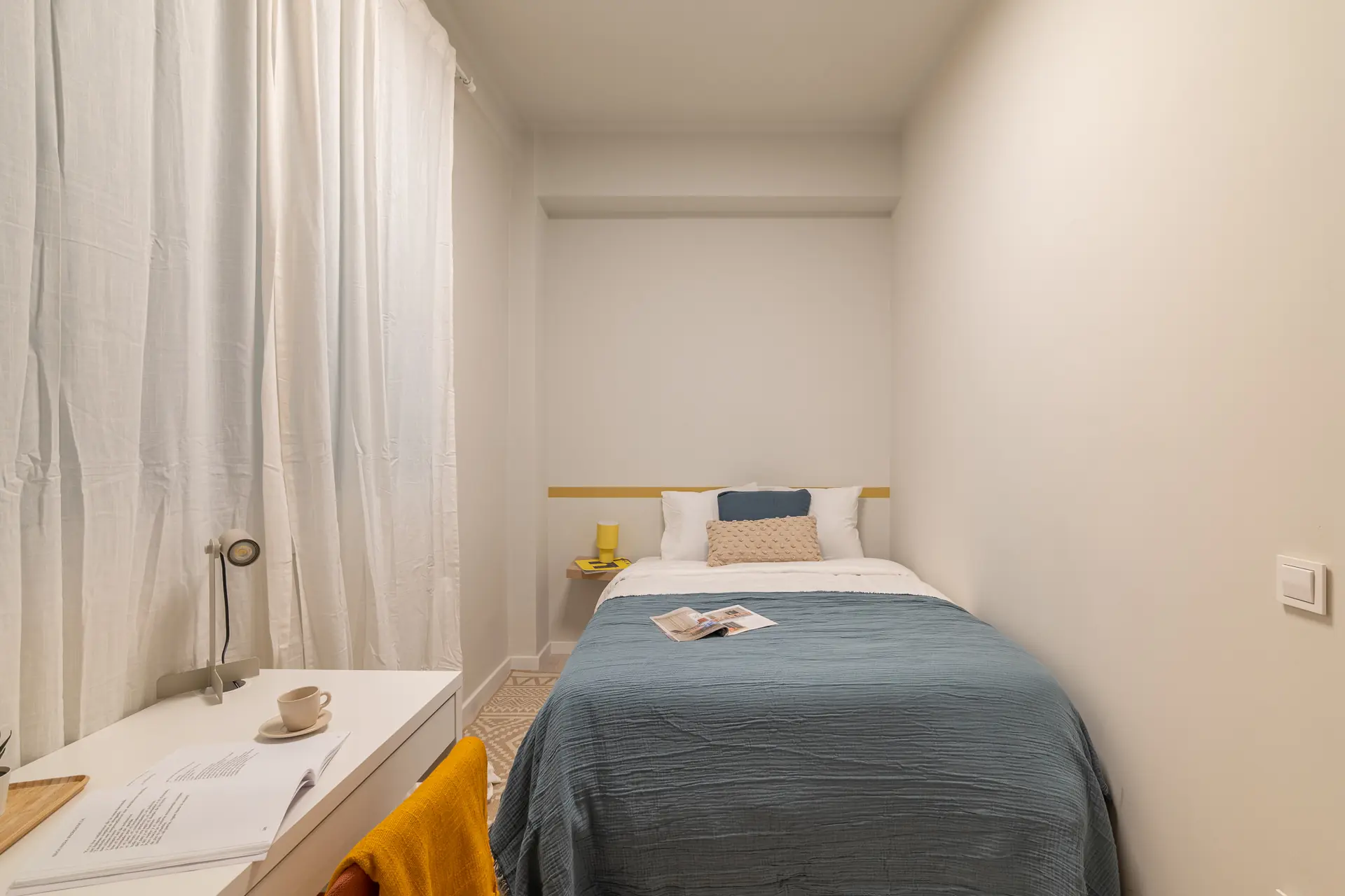 Habitación doble en Les Corts