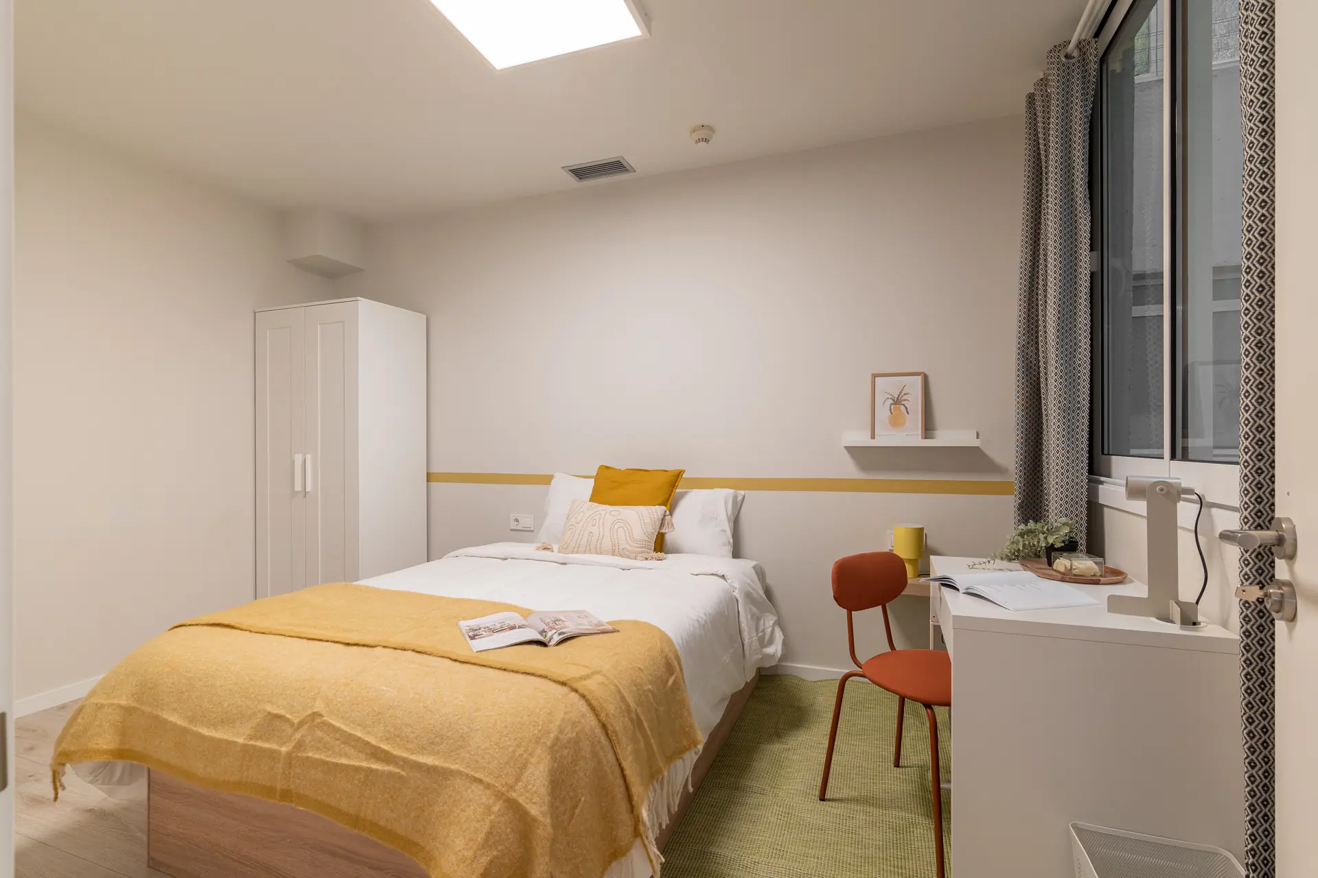 Habitación doble en Les Corts