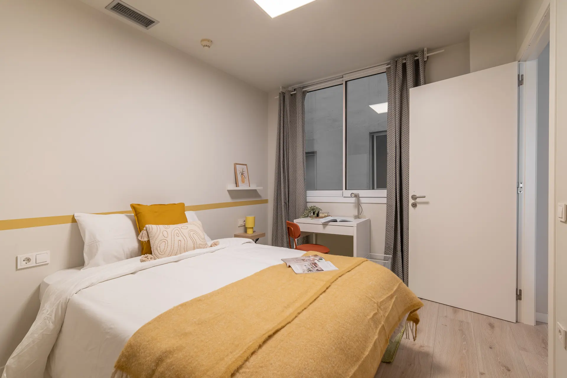 Habitación doble en Les Corts