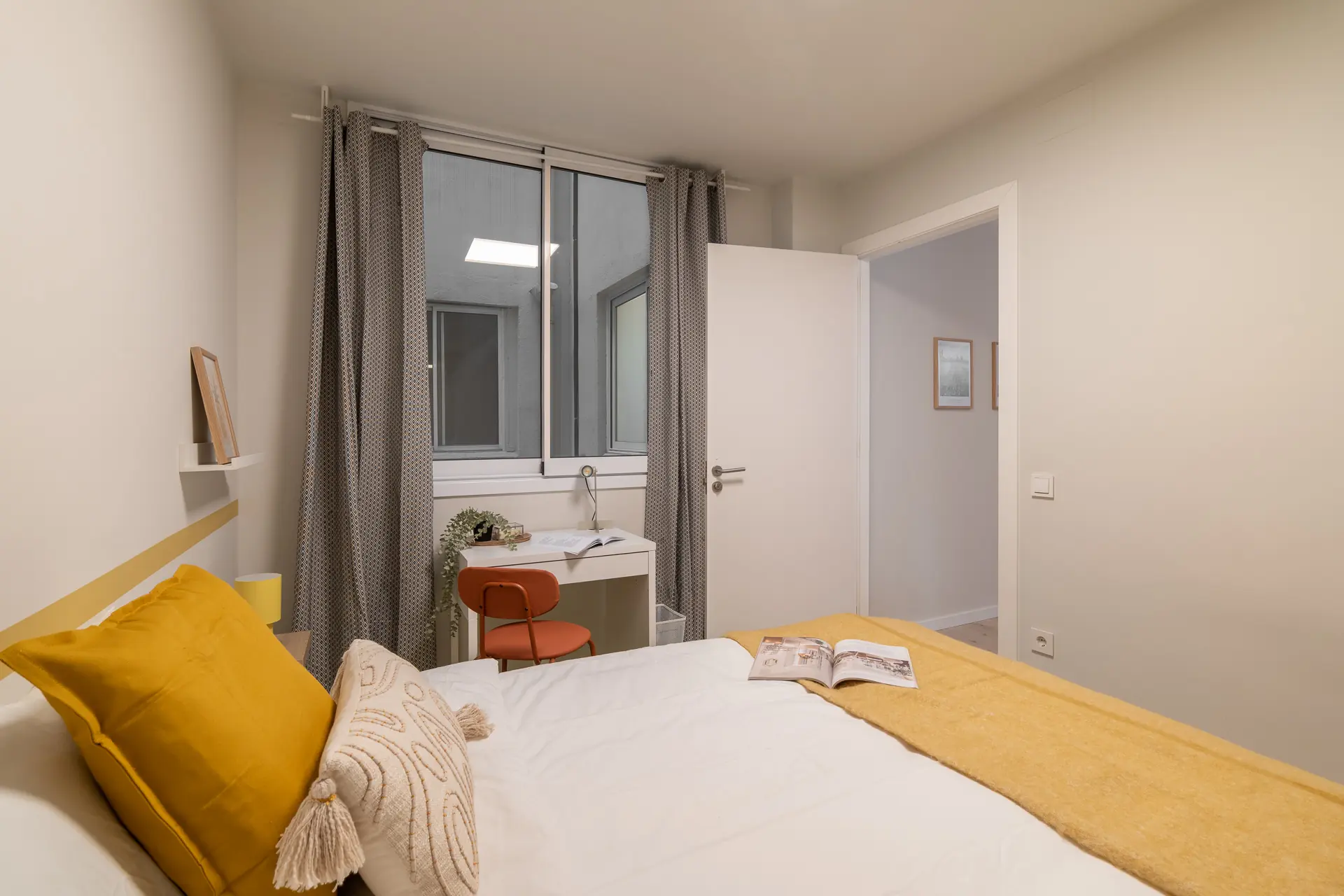 Habitación doble en Les Corts