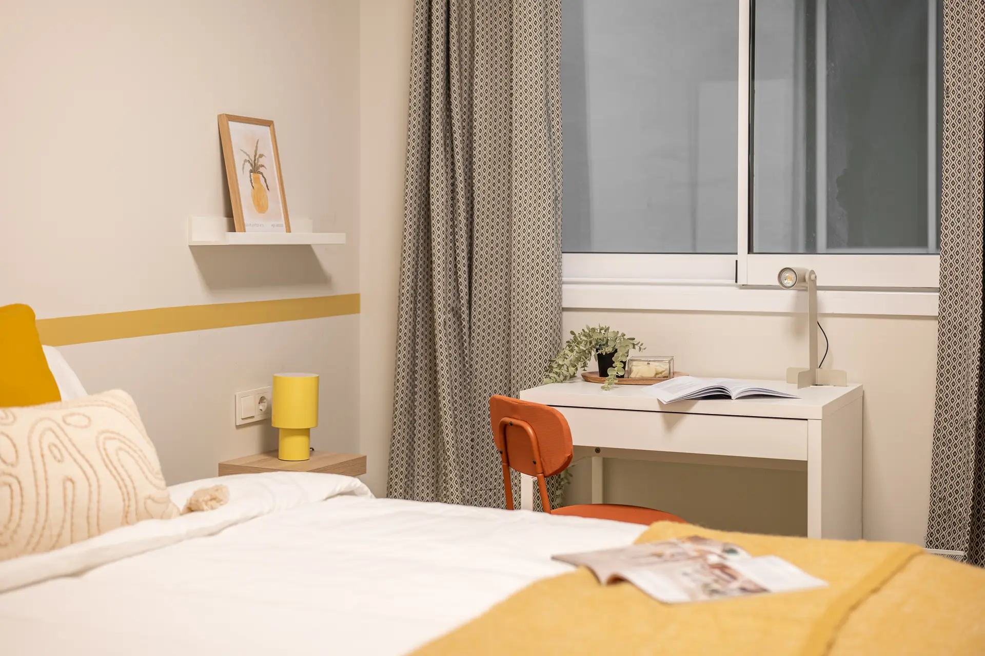 Habitación doble en Les Corts