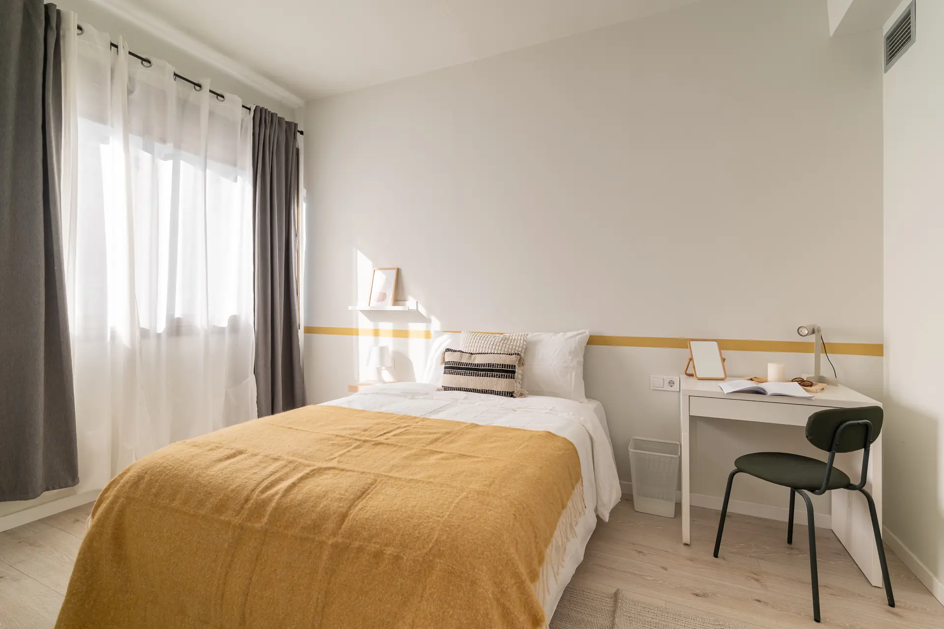 Habitación doble en Les Corts