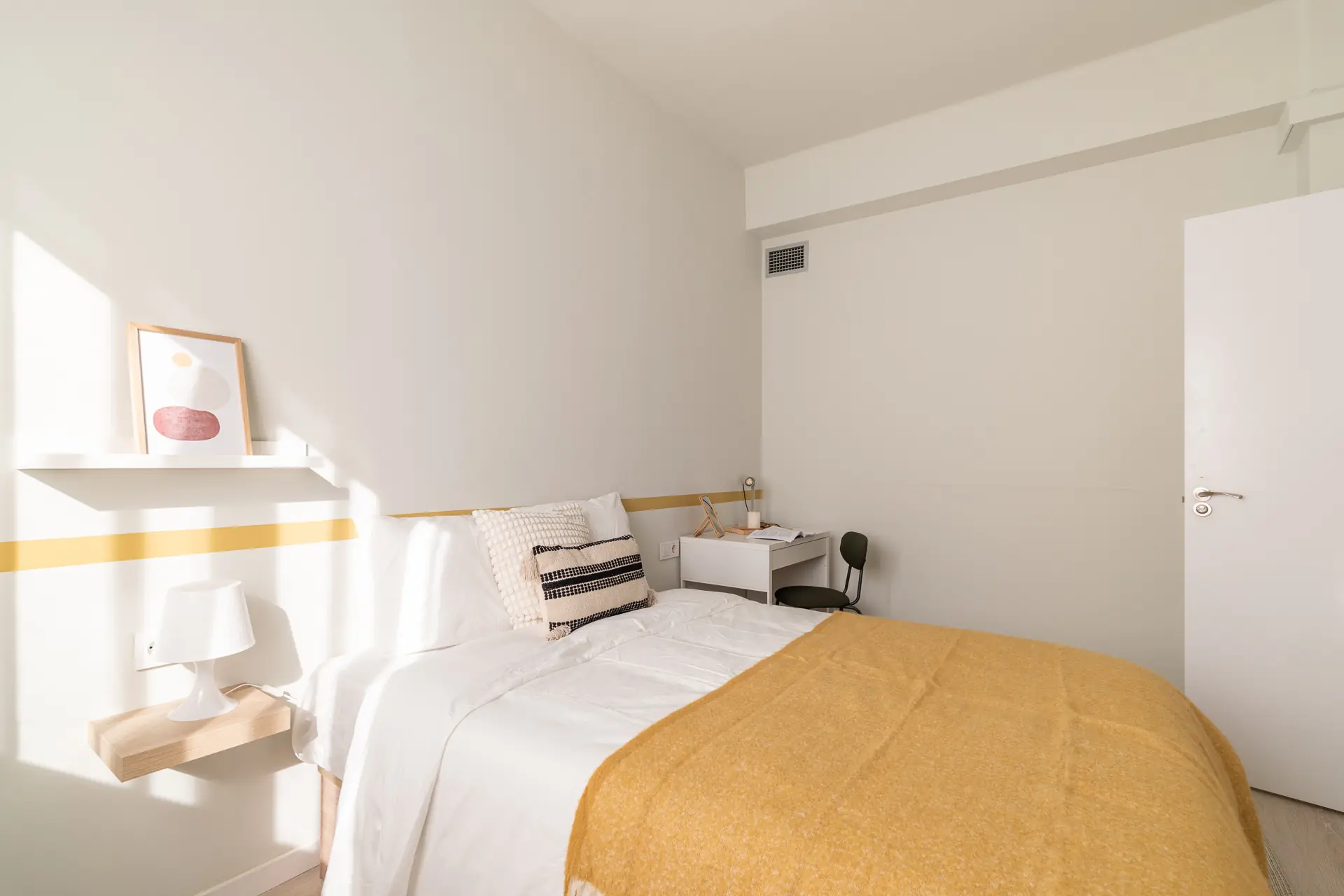 Habitación doble en Les Corts