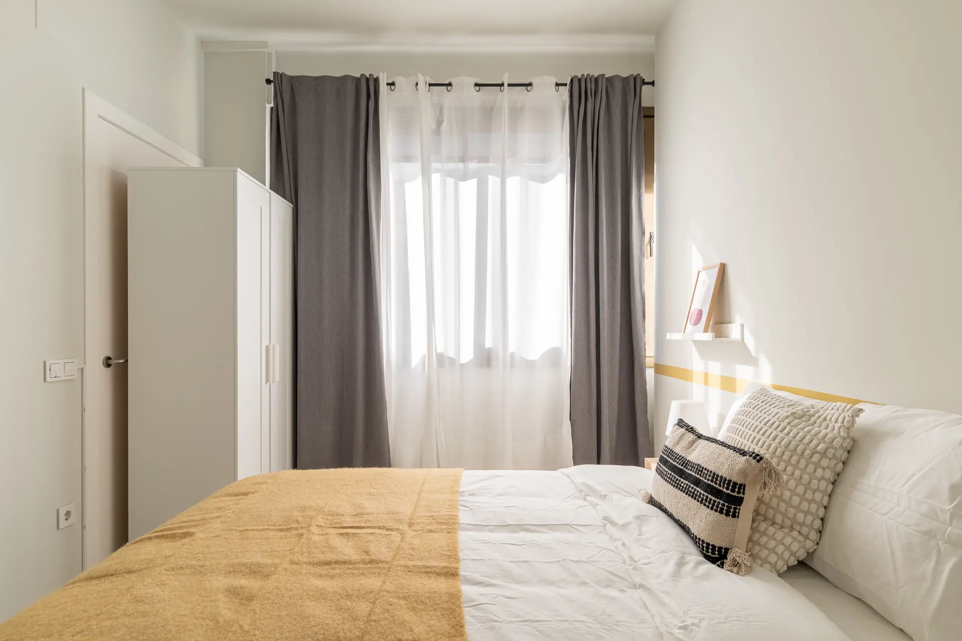 Habitación doble en Les Corts