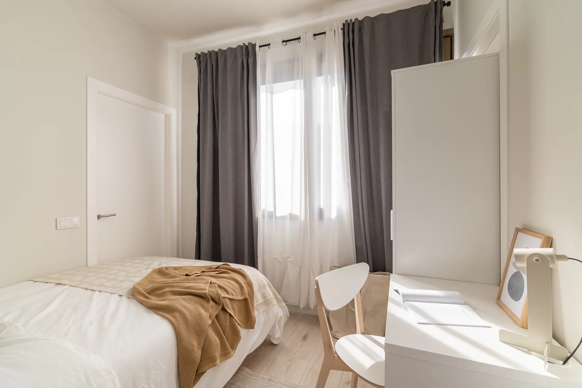 Habitación doble en Les Corts