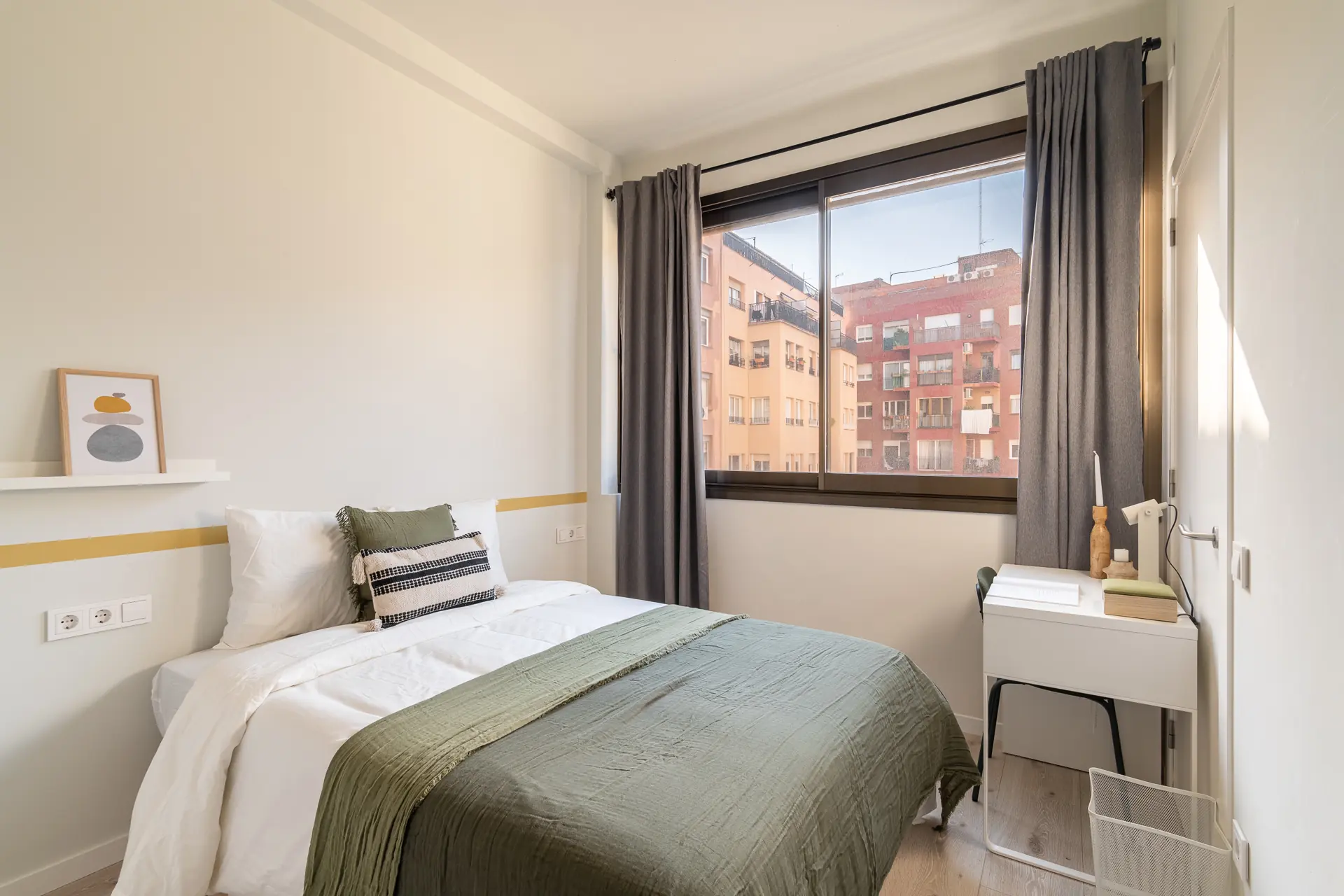 Habitación doble en Les Corts
