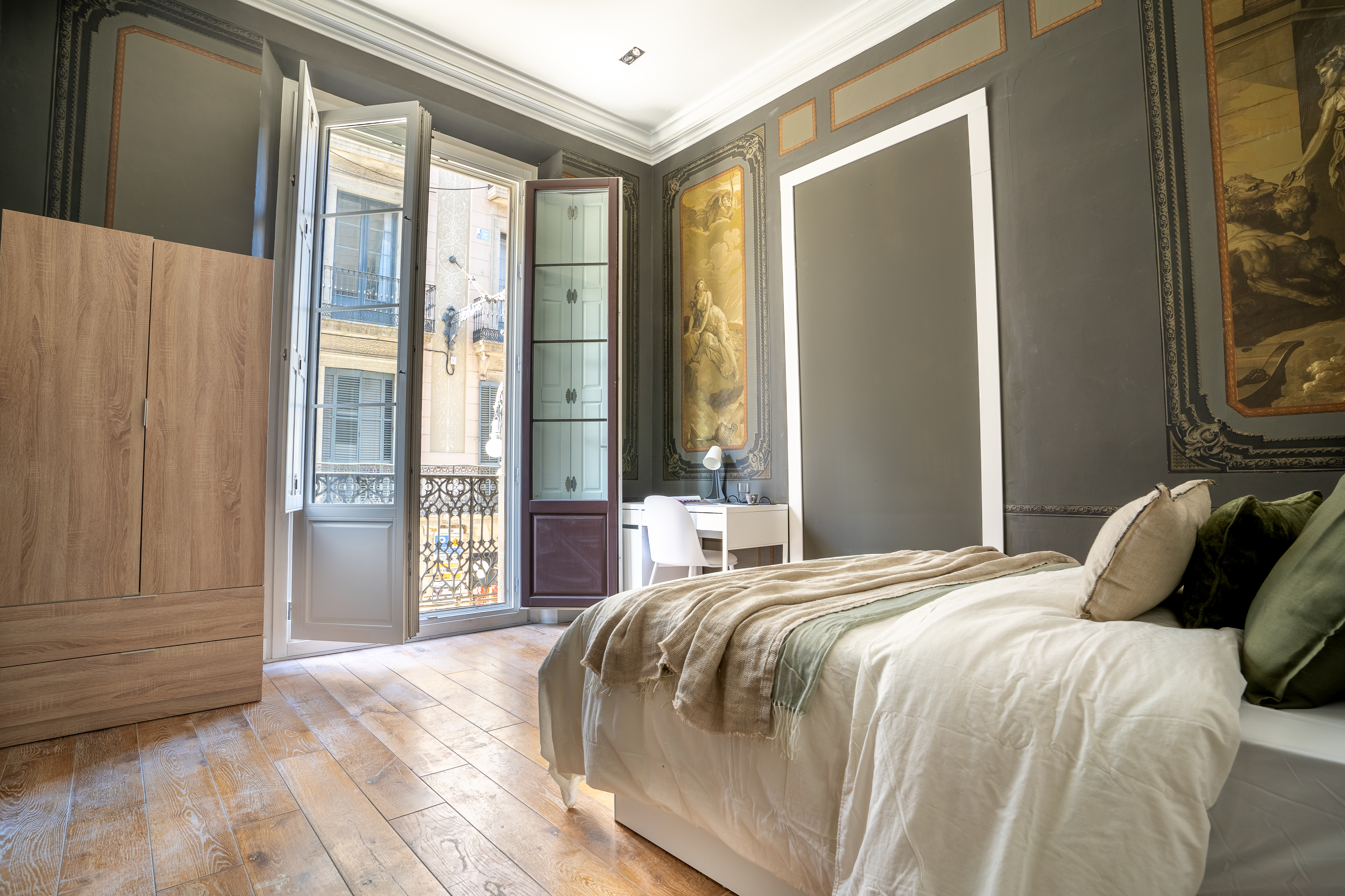 Habitación doble en Gòtic