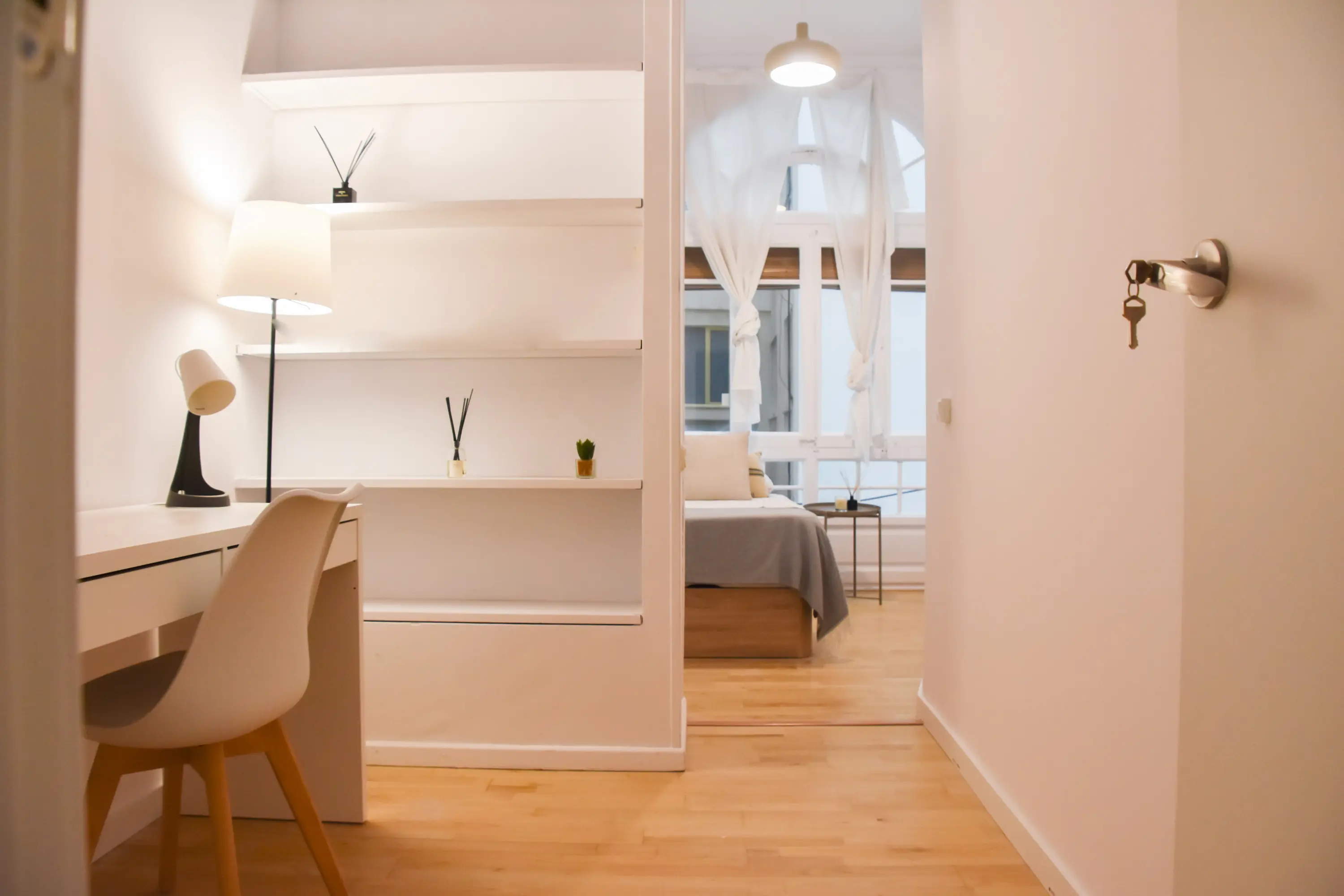Habitación individual en Dreta de l’Eixample