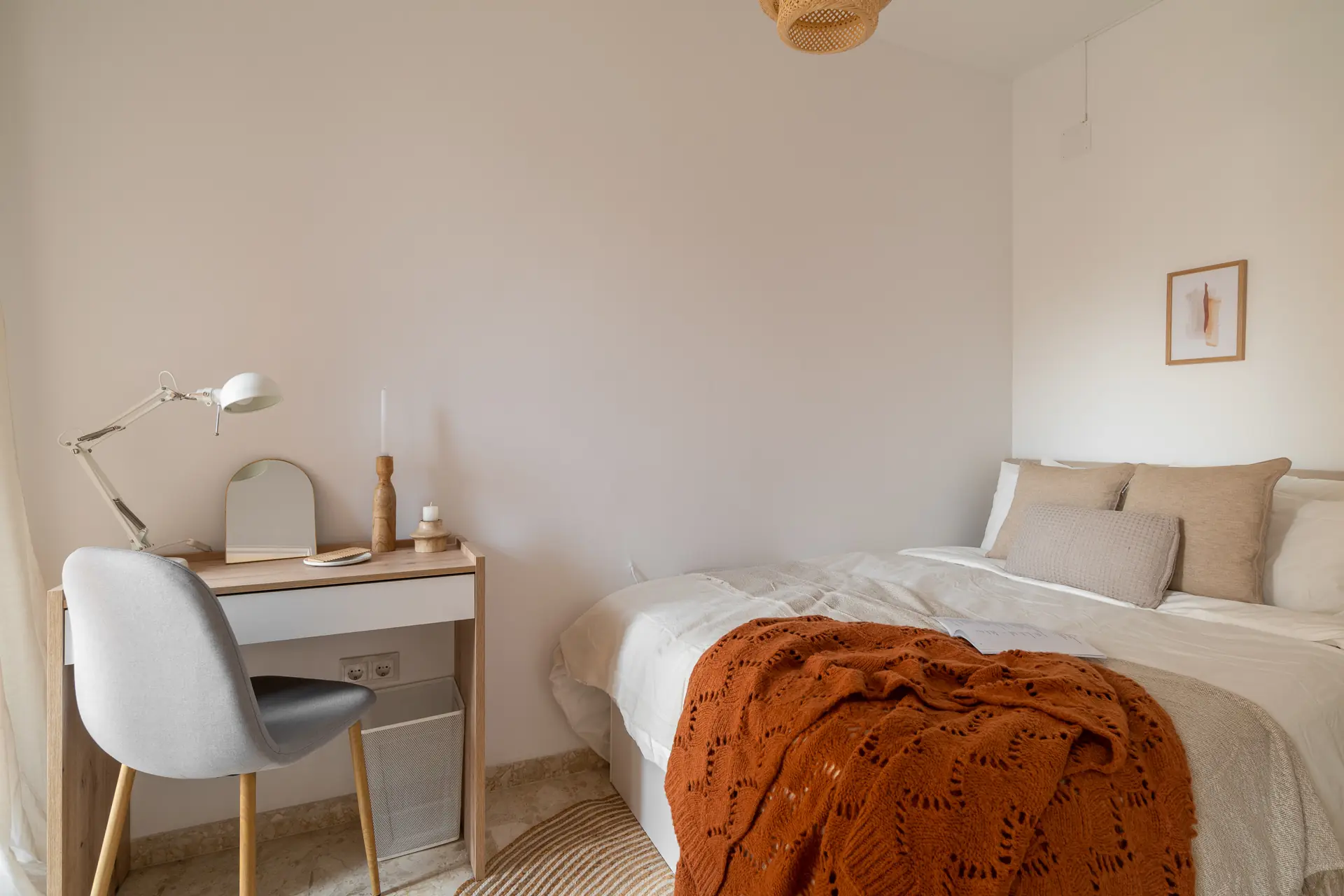 Habitación doble en La Bordeta